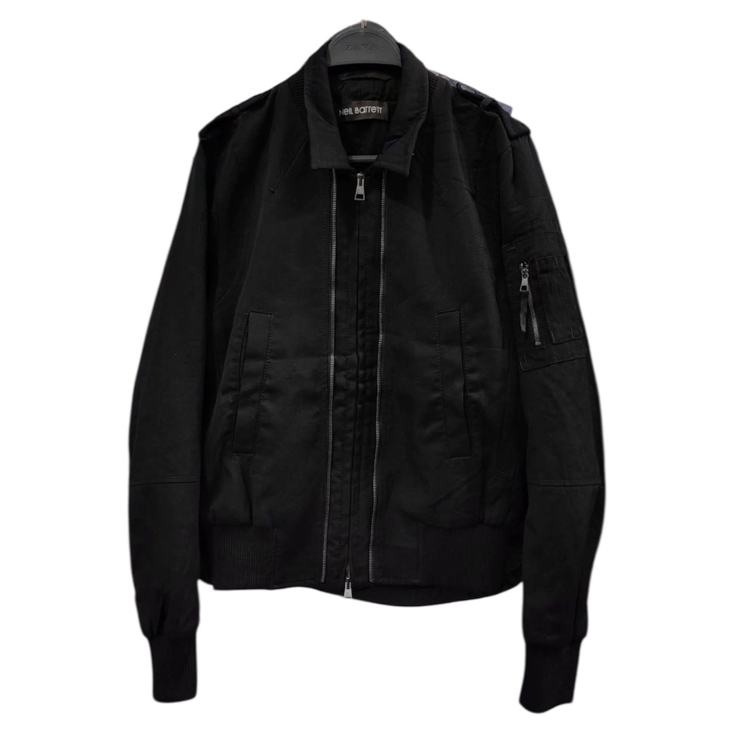 Neil Barrett 2000s Neil Barrett Multi Zipper Bomber Jacket Size US S / EU 44-46 / 1 - 1 Thumbnail