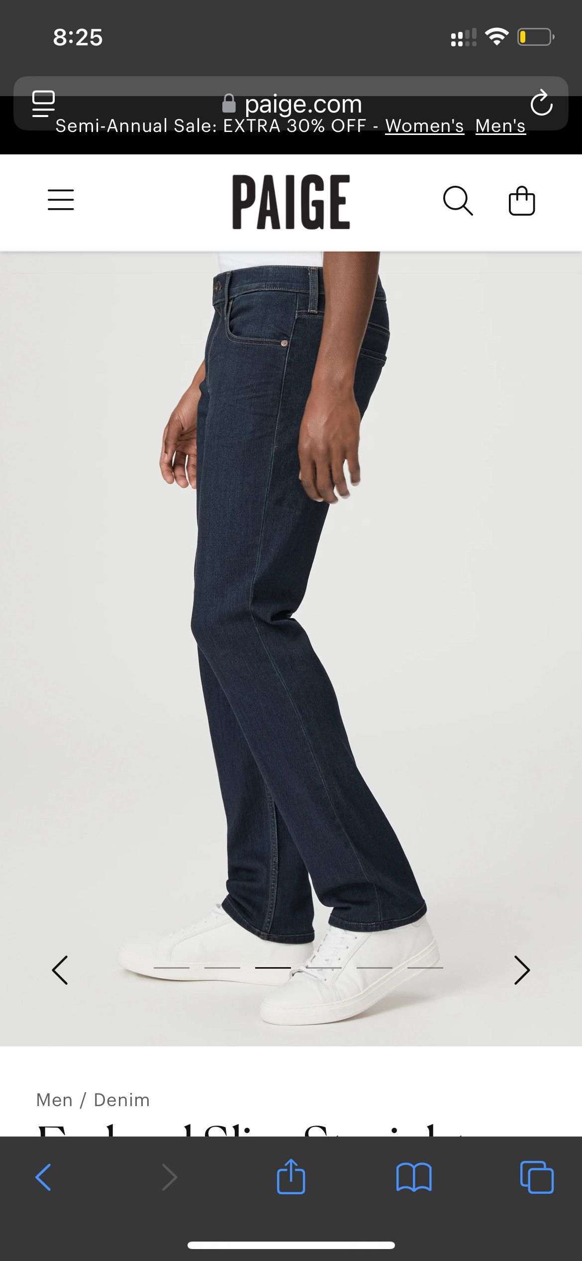 Paige Paige Federal Jean Size US 34 / EU 50 - 3 Thumbnail