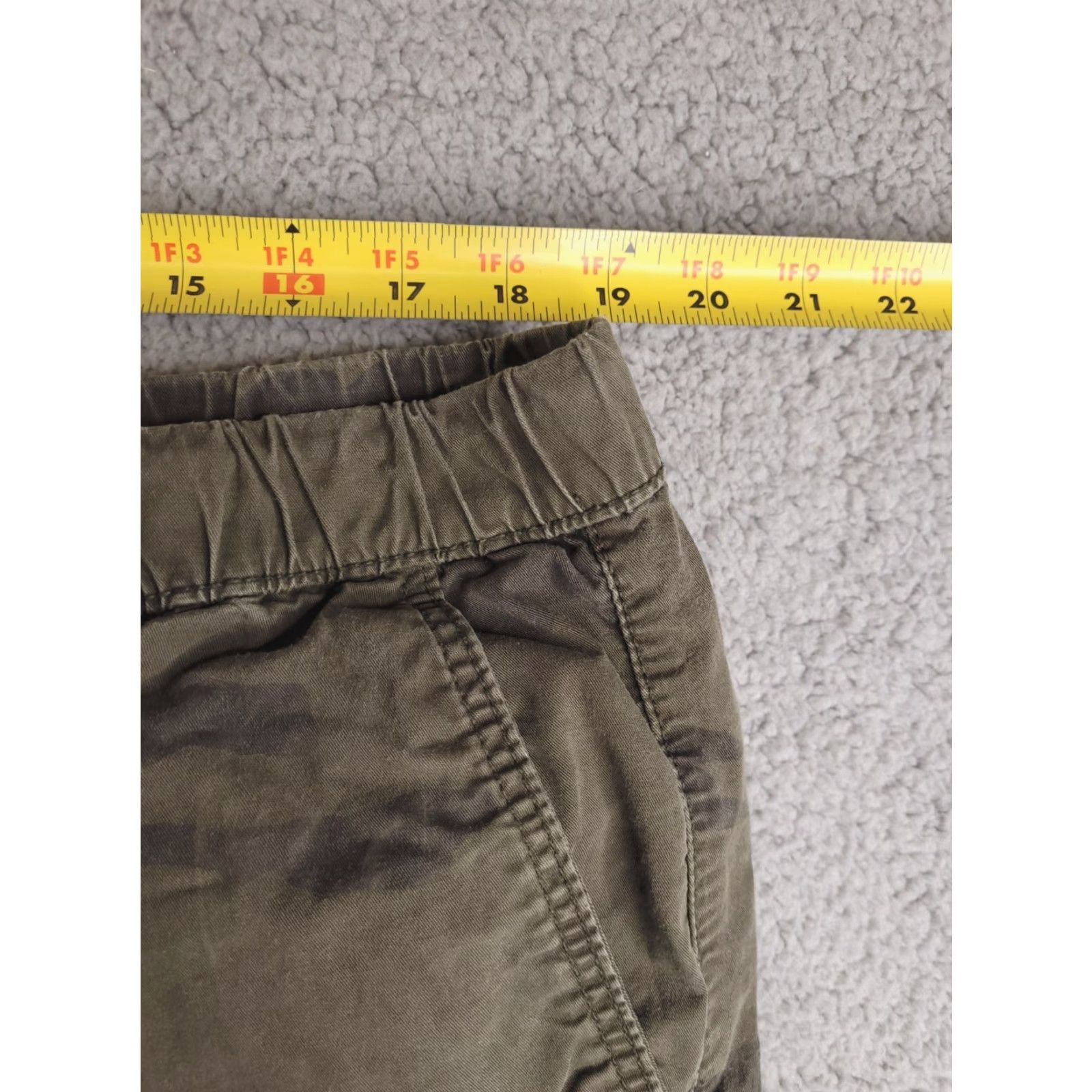 American Eagle Outfitters VINTAGE American Eagle Pants Mens Large Jogger Cropped Camouflage Green Slim Cut off Size US 38 / EU 54 - 7 Thumbnail
