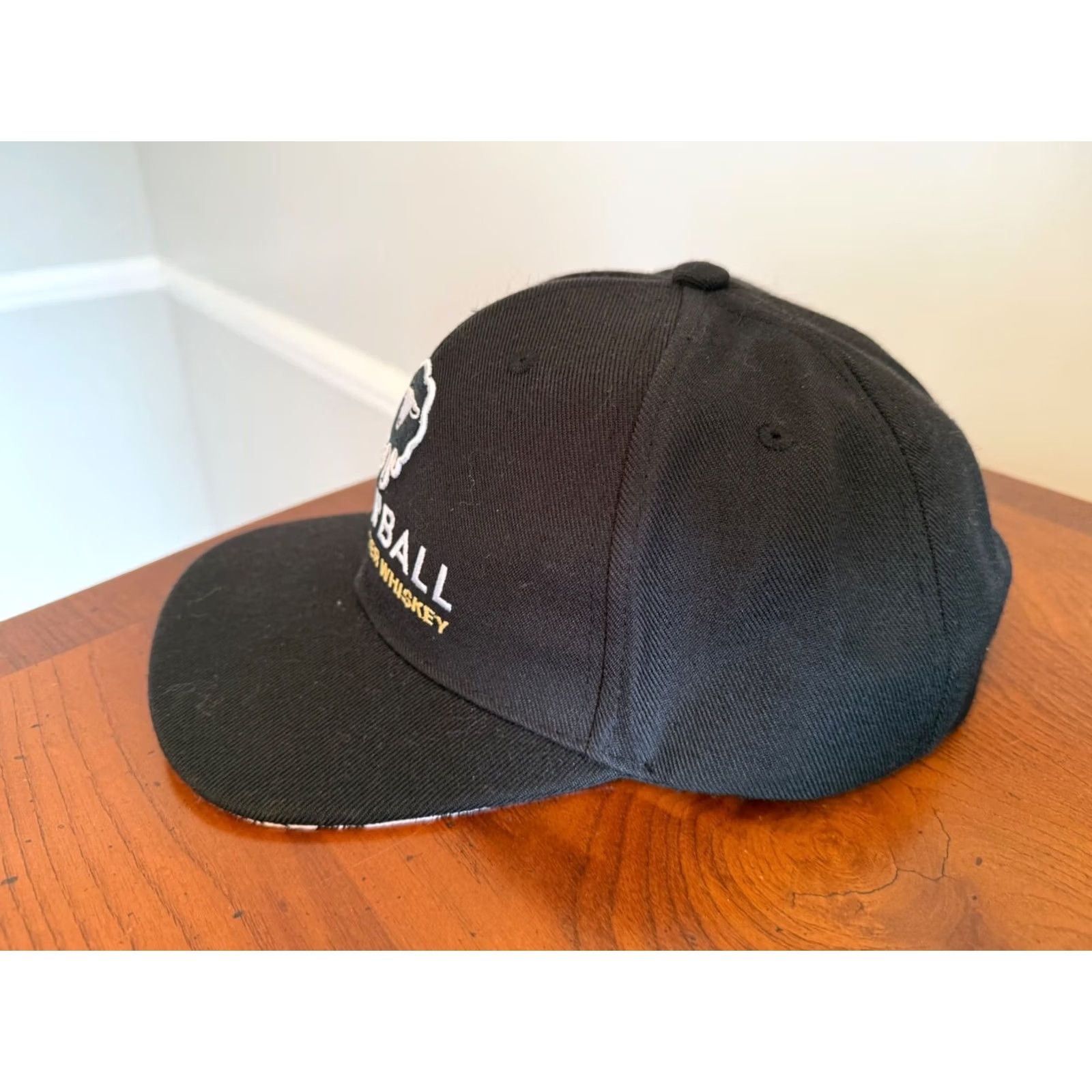 Peanuts Headstart Skrewball Sheep Hat Black Gold Snapback Cap EUC Size ONE SIZE - 2 Thumbnail