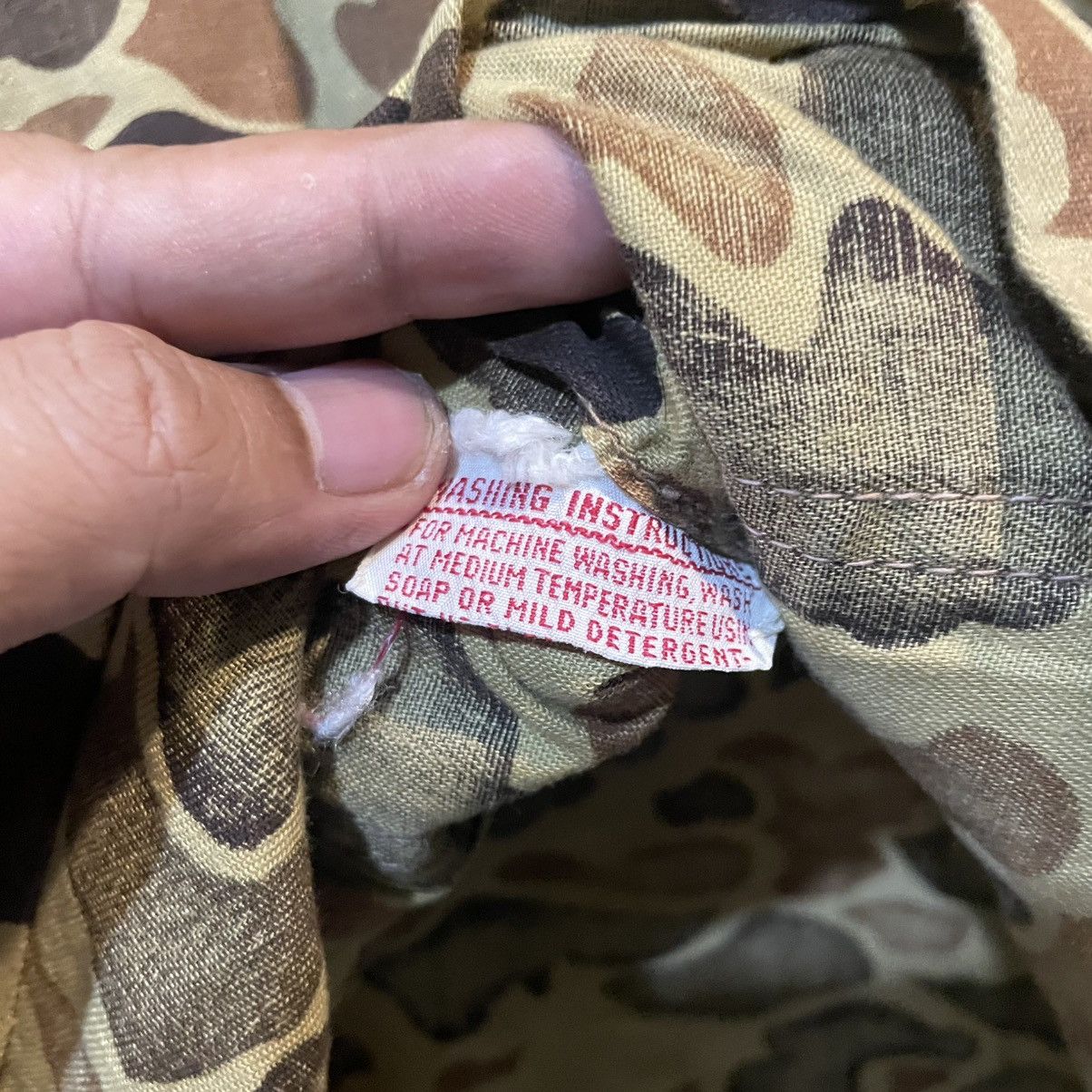 Vintage Vtg 80s Red Head Duck Camo Hunting Over Shirt Jacket Size US L / EU 52-54 / 3 - 7 Thumbnail