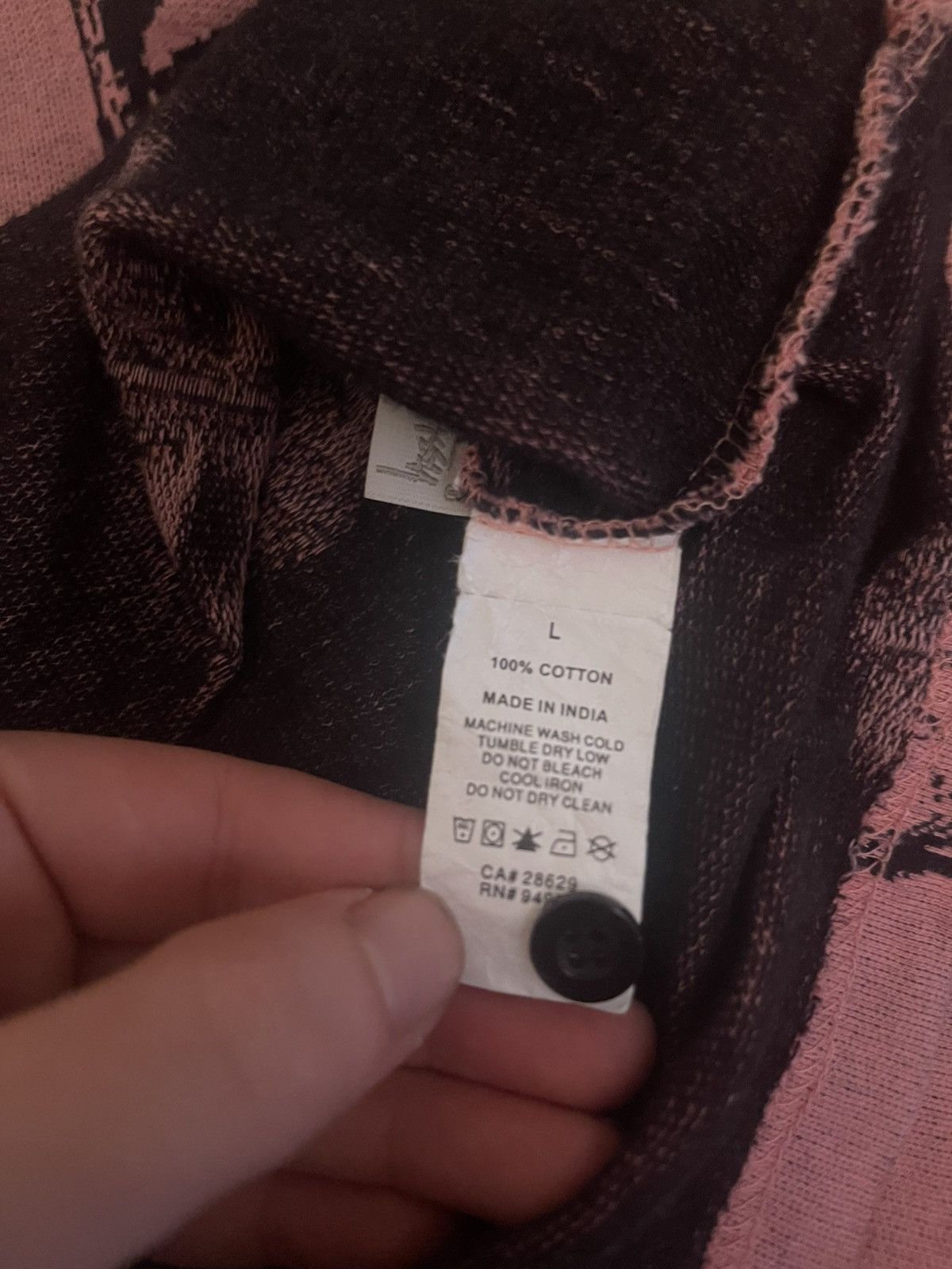 Stussy Stussy Mask longsleve Polo! Size US L / EU 52-54 / 3 - 4 Thumbnail