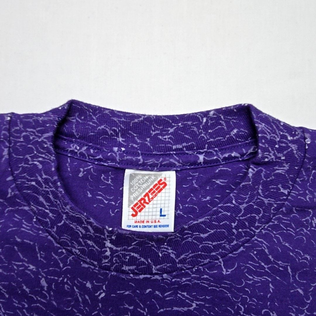 Jerzees Vintage Montana Tee Purple Southwestern Graphic AOP Tee 90s Size US L / EU 52-54 / 3 - 5 Thumbnail
