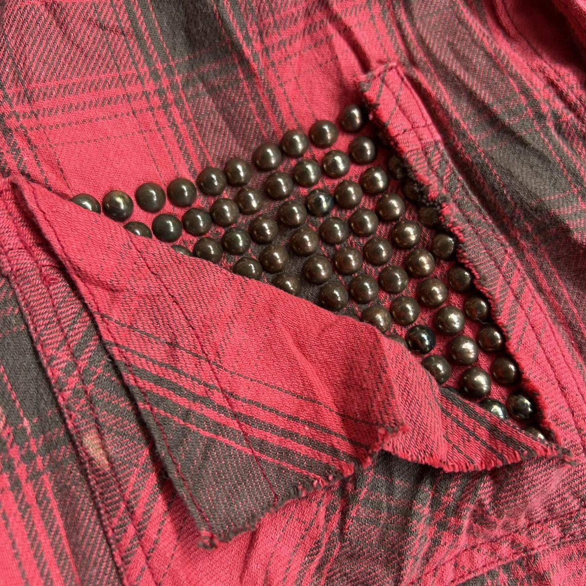 Le Grande Bleu (L.G.B.) 2000s Z.Vargas LGB Style Flannel Shirt Size US S / EU 44-46 / 1 - 5 Thumbnail