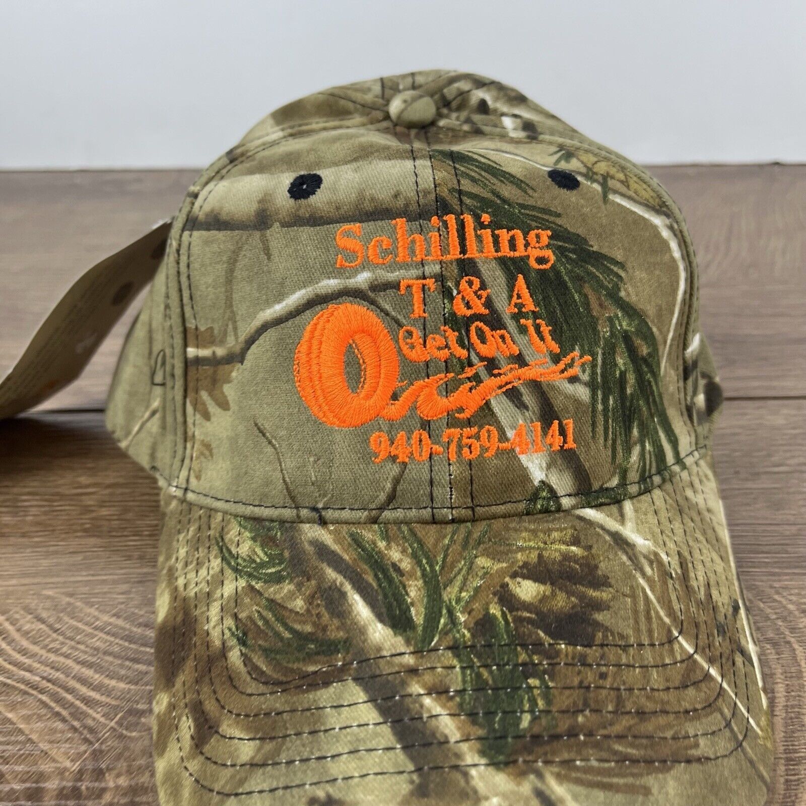 Other Schilling T&A Hat Camo Cap Hat Adjustable Hat Schilling Adul Size ONE SIZE - 5 Thumbnail