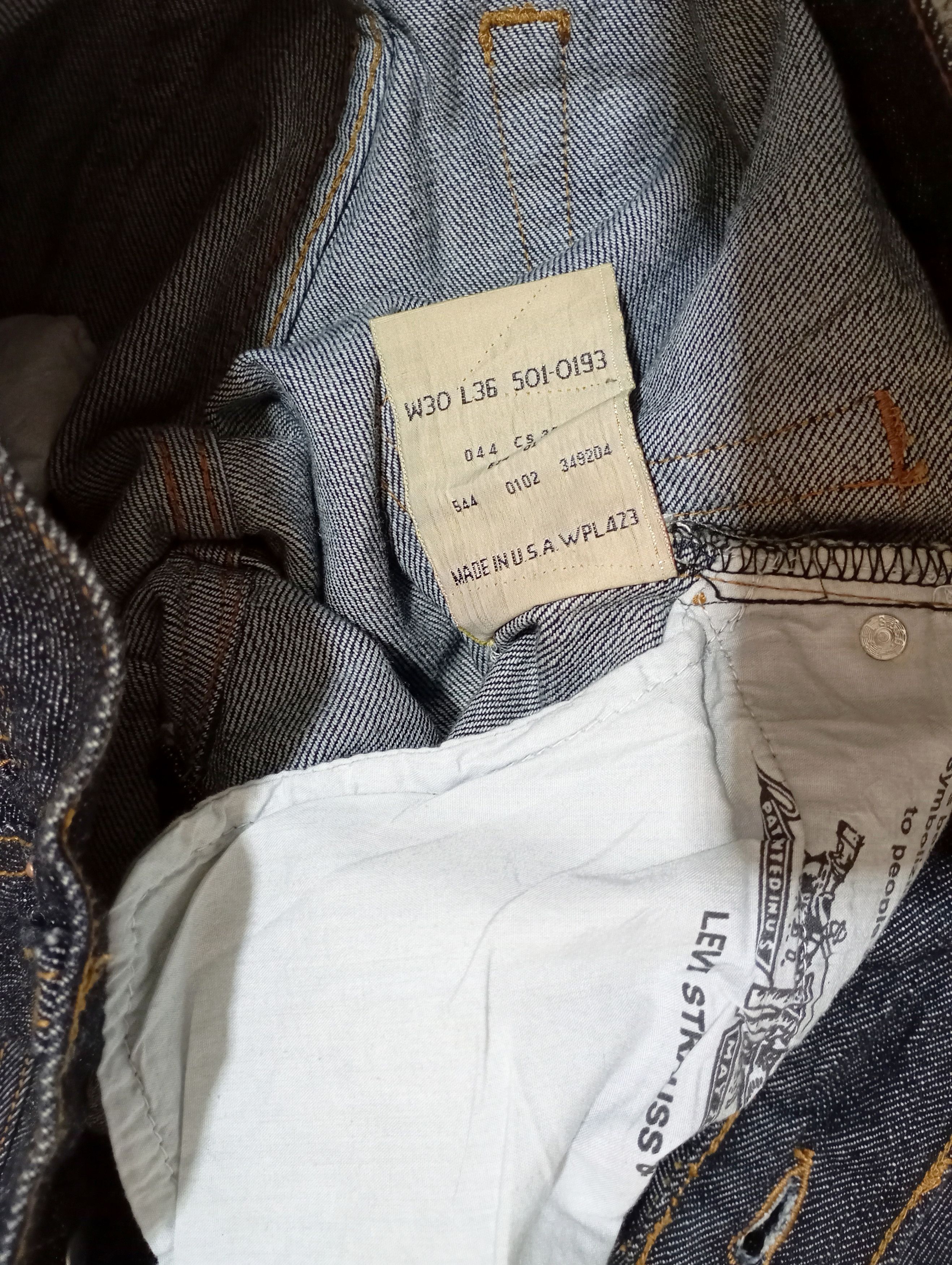 Levi's Levi's 501 Vintage Made in USA Denim Pants Size US 30 / EU 46 - 6 Thumbnail