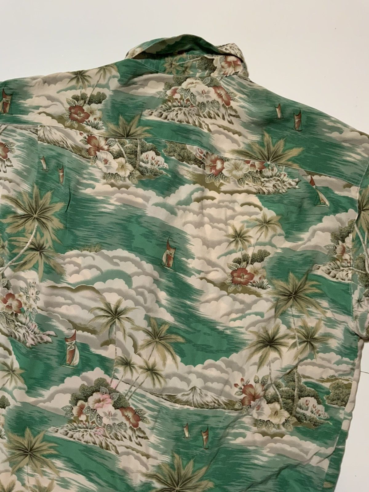 Designer × Vintage Vintage Citron Santa Monica 100% Silk Hawaiian AOP Shirt Size US M / EU 48-50 / 2 - 12 Thumbnail