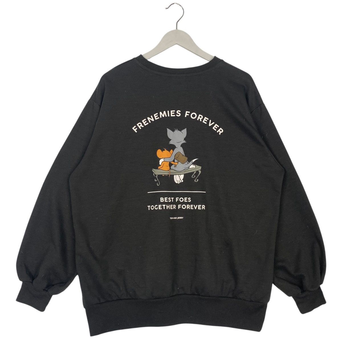 Other Vintage Tom And Jerry Sweatshirt Crewneck Black Back Hit Size US L / EU 52-54 / 3 - 1 Thumbnail