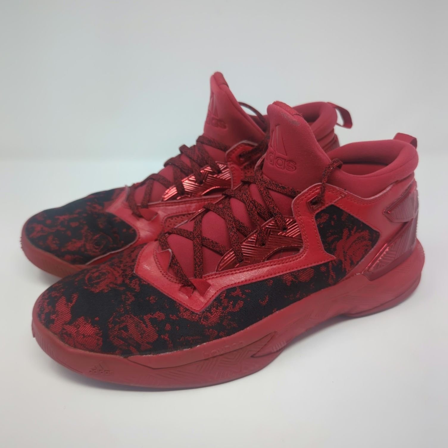 Adidas Adidas D Lillard 2 Mens Scarlet Black/Red Sneakers Size 13 Size US 13 / EU 46 - 1 Thumbnail