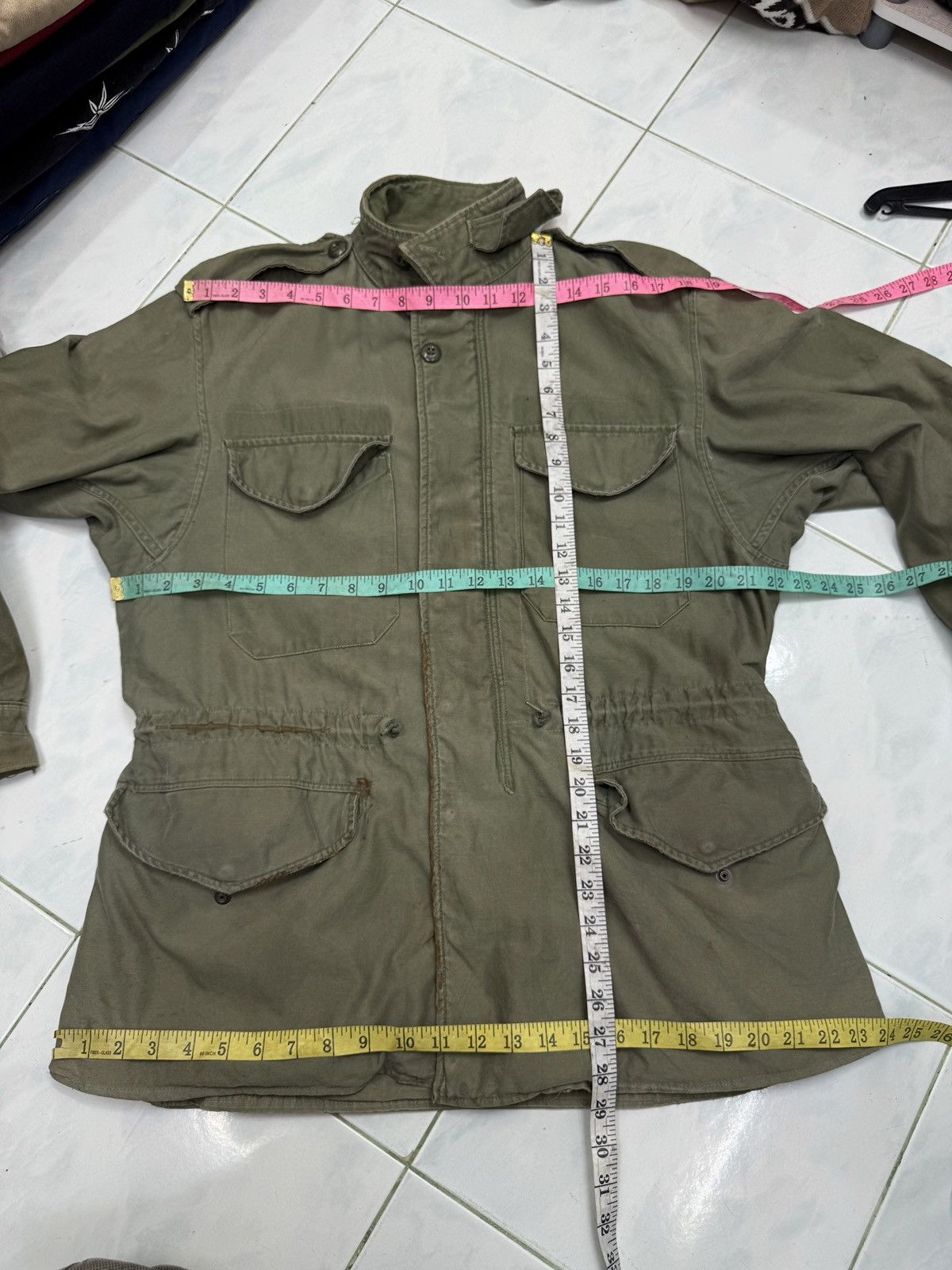 Vintage 🔥🔥🔥ARCHIVE VINTAGE US ARMY M51 FIELD JACKET Size US S / EU 44-46 / 1 - 15 Thumbnail