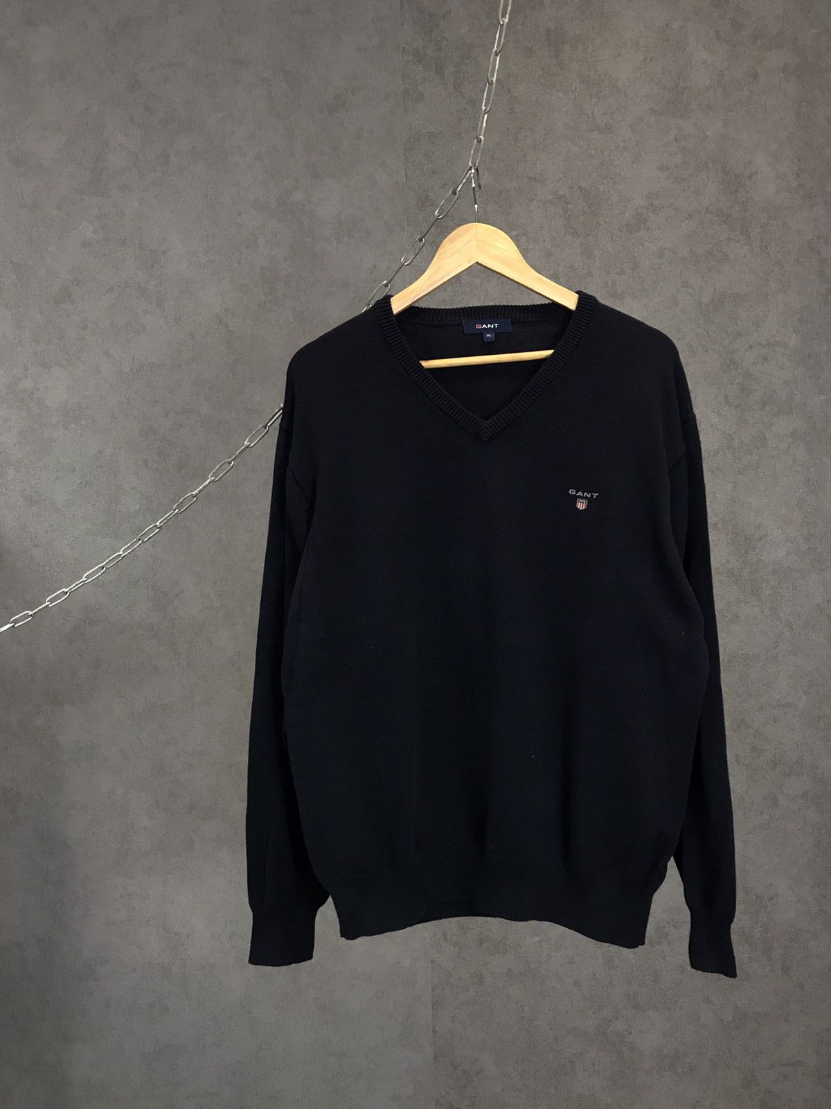 Gant Gant V Neck sweater Size US XL / EU 56 / 4 - 1 Thumbnail