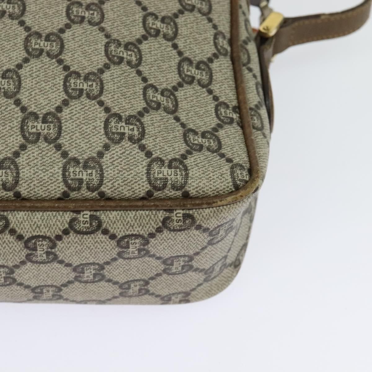 Gucci GUCCI GG Plus Supreme Shoulder Bag Pvc Beige Gold Size ONE SIZE - 13 Thumbnail