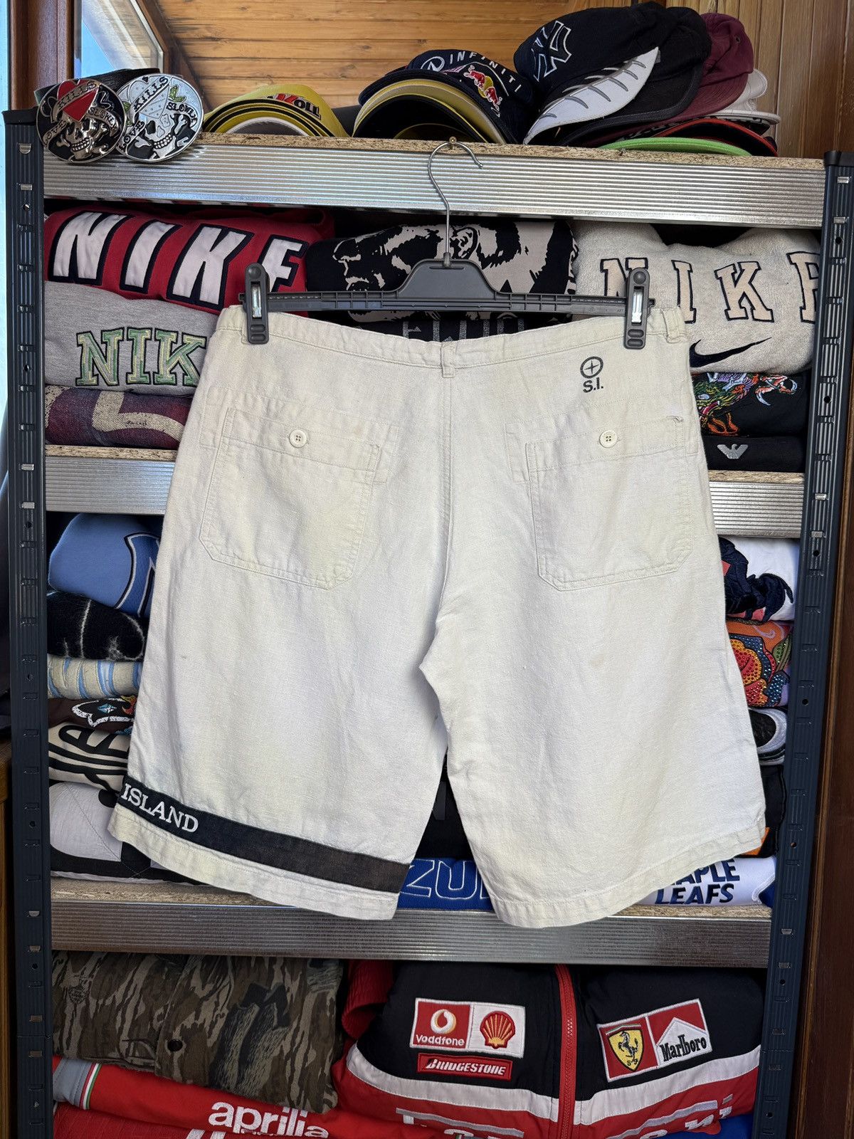 Stone Island Stone island denim linen short vintage Size US 34 / EU 50 - 2 Thumbnail