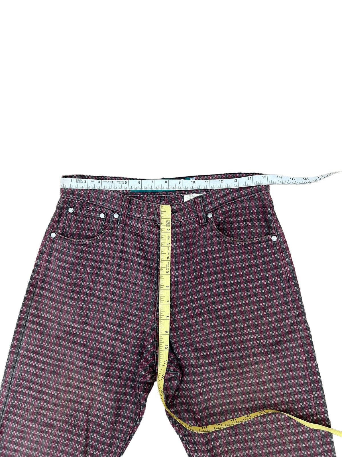 Levi's Vintage 90s Levi’s Silvertab Boy’s Cut Embroidery Checkered Size US 30 / EU 46 - 3 Thumbnail