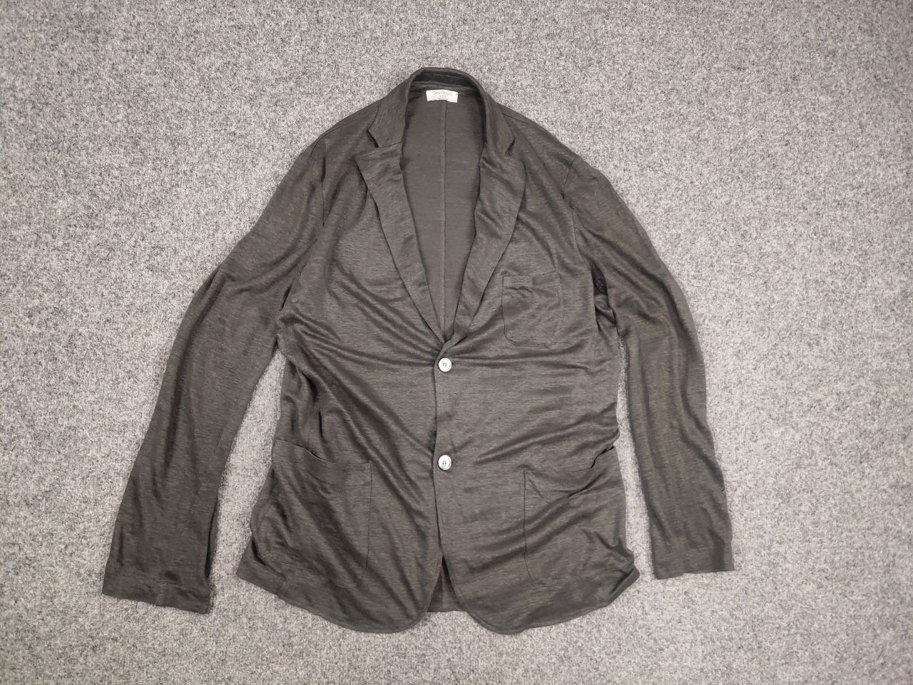 Gran Sasso Gran Sasso Italy Design Linen blazer Oliver Casual Jacket Size US M / EU 48-50 / 2 - 1 Thumbnail