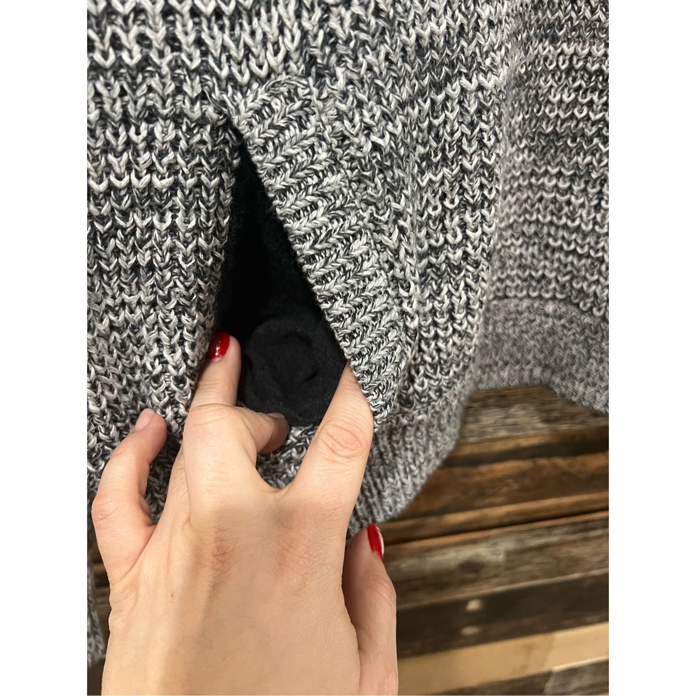 Victoria's Secret Victoria's Secret Knit Turtleneck Sweater With Pockets Sz L Size L / US 10 / IT 46 - 6 Thumbnail