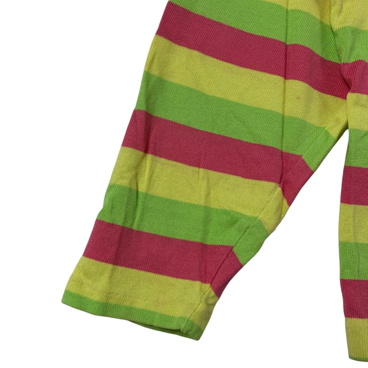 Other Vintage 90s LIGHTNING BOLT stripe log sleeve tee Size US M / EU 48-50 / 2 - 6 Thumbnail