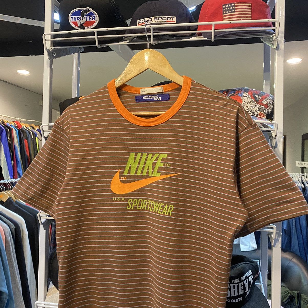 Comme des Garcons × Junya Watanabe × Nike VINTAGE 2004 Comme Des Garcons Junya Watanabe Nike t shirt Size US S / EU 44-46 / 1 - 3 Thumbnail
