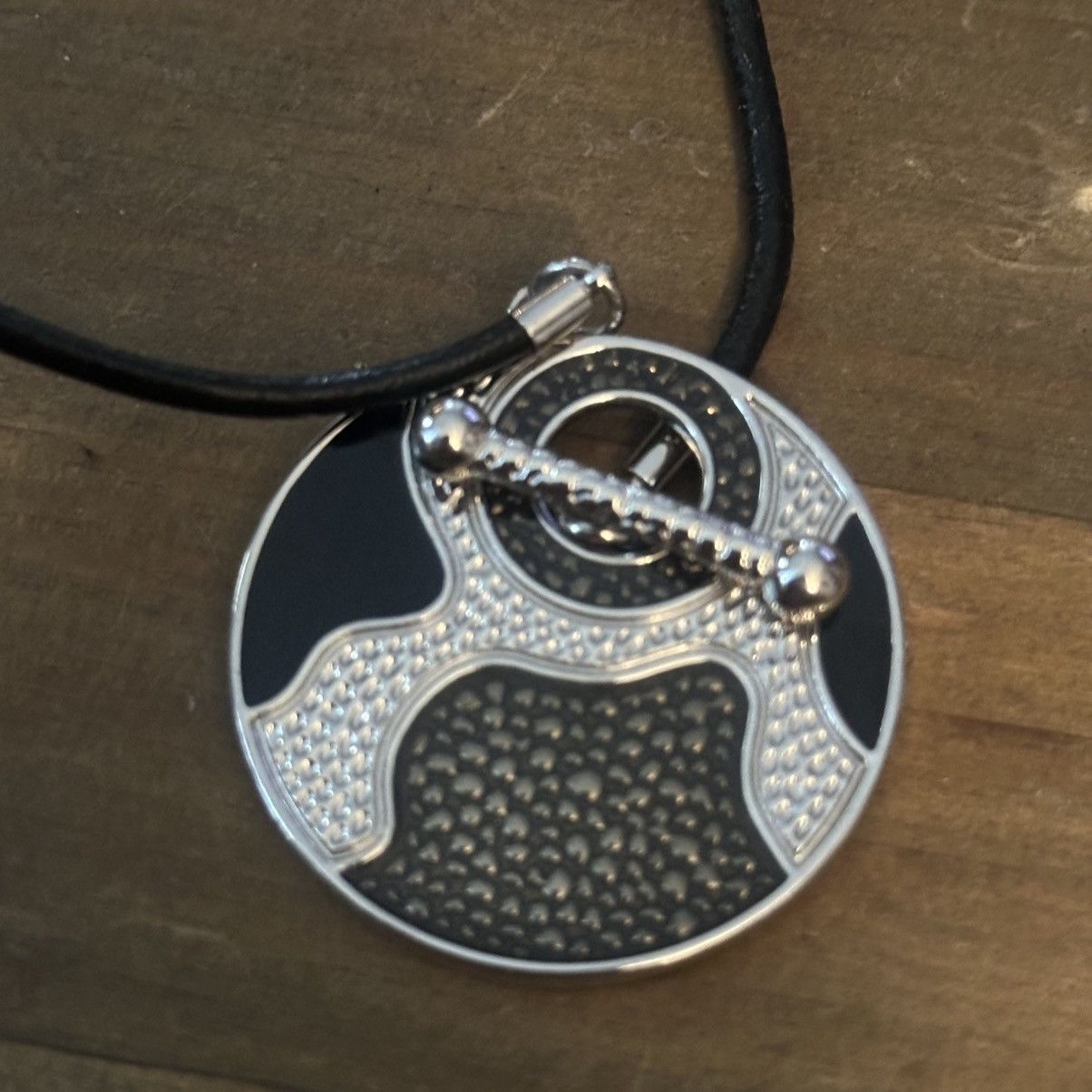 Other Lia Sophia Jigsaw toggle cord necklace Size ONE SIZE - 2 Thumbnail