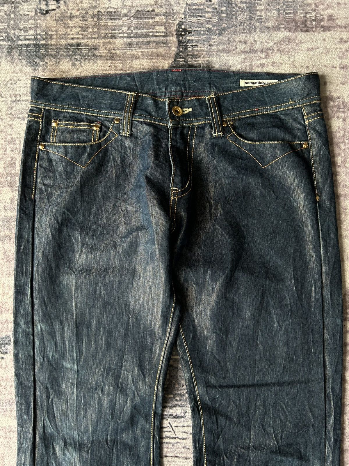 semanticdesign Y2K Semantc Design Pants Size US 34 / EU 50 - 4 Thumbnail