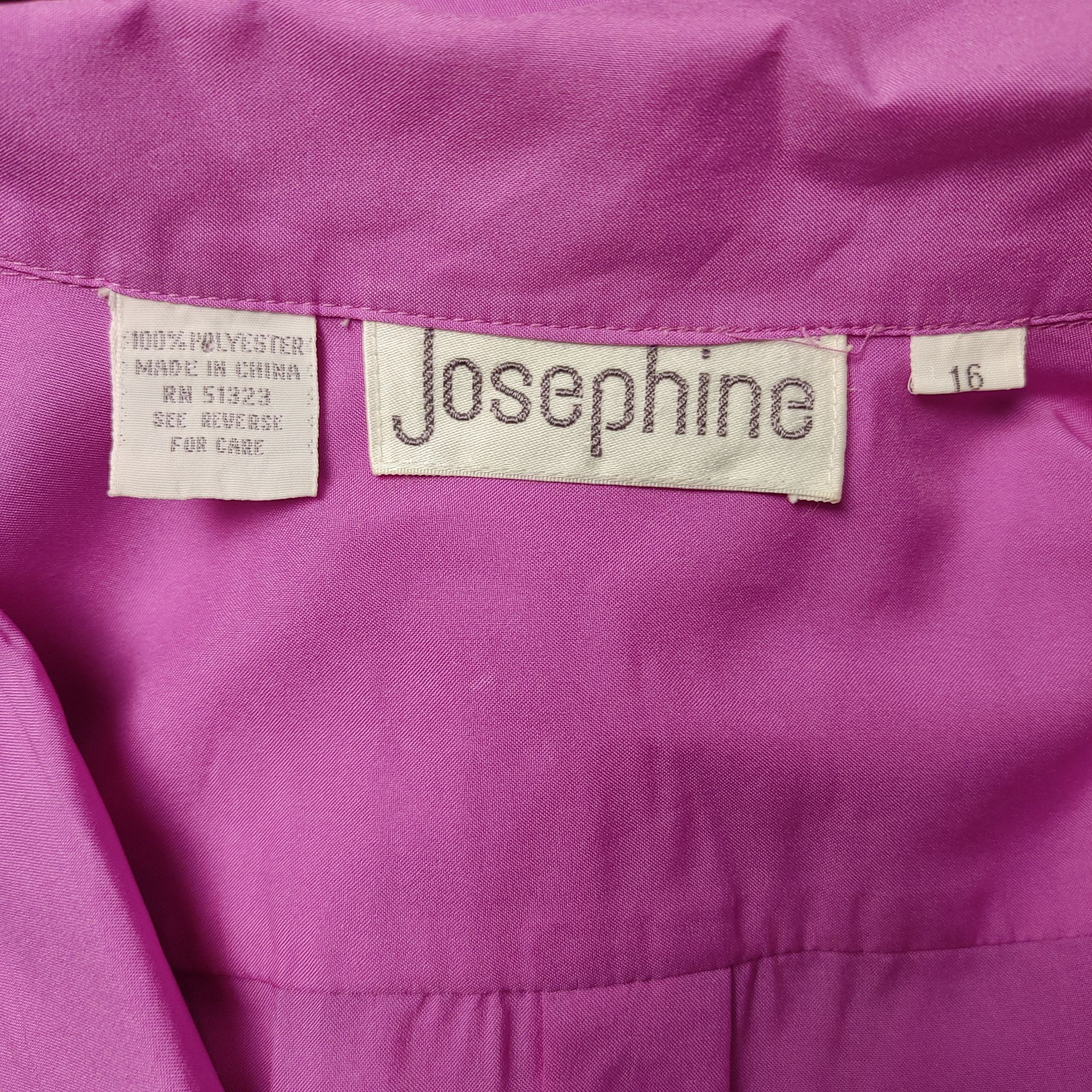 Other Josephine Women's Pink Retro Styled Polo T-Shirt Top 16 Size XXL / US 16-18 / IT 52-54 - 3 Thumbnail