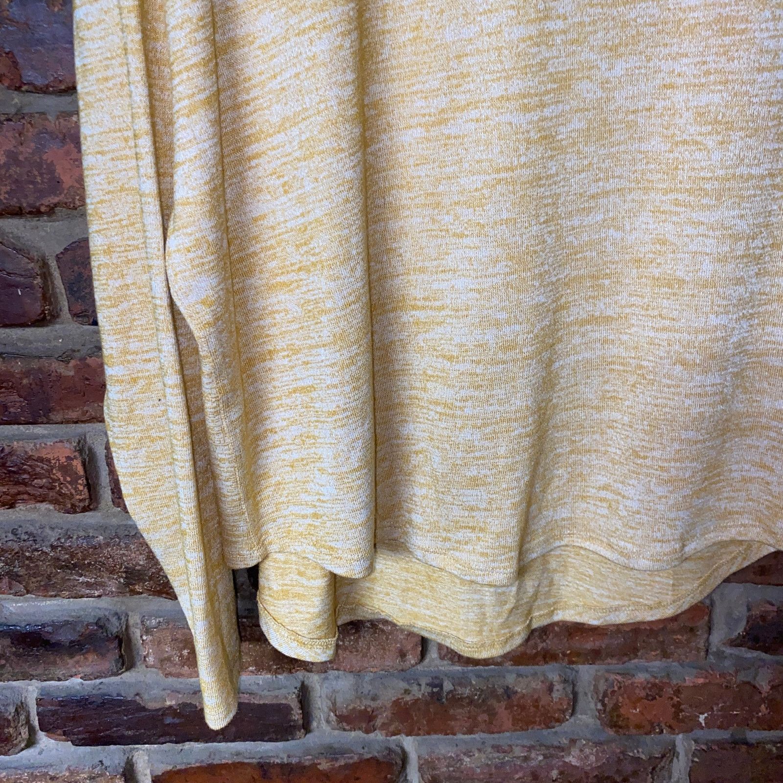 Other Time and Tru Yellow Static Lightweight Knit Top Size XL Size XL / US 12-14 / IT 48-50 - 3 Thumbnail