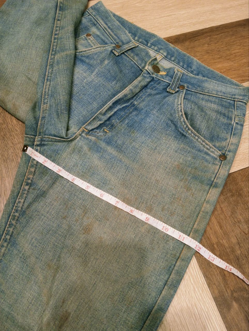 Lee RARE VINTAGE LEE RIDERS TALON ZIPPER JEANS Size US 29 - 23 Thumbnail