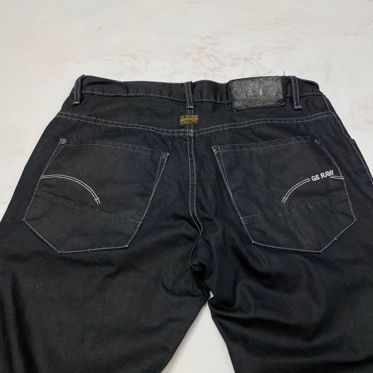 G-Star G-STAR GSTAR RAW BLACK DENIM JEANS SIZE M JAPANEESE Size US 32 / EU 48 - 5 Thumbnail