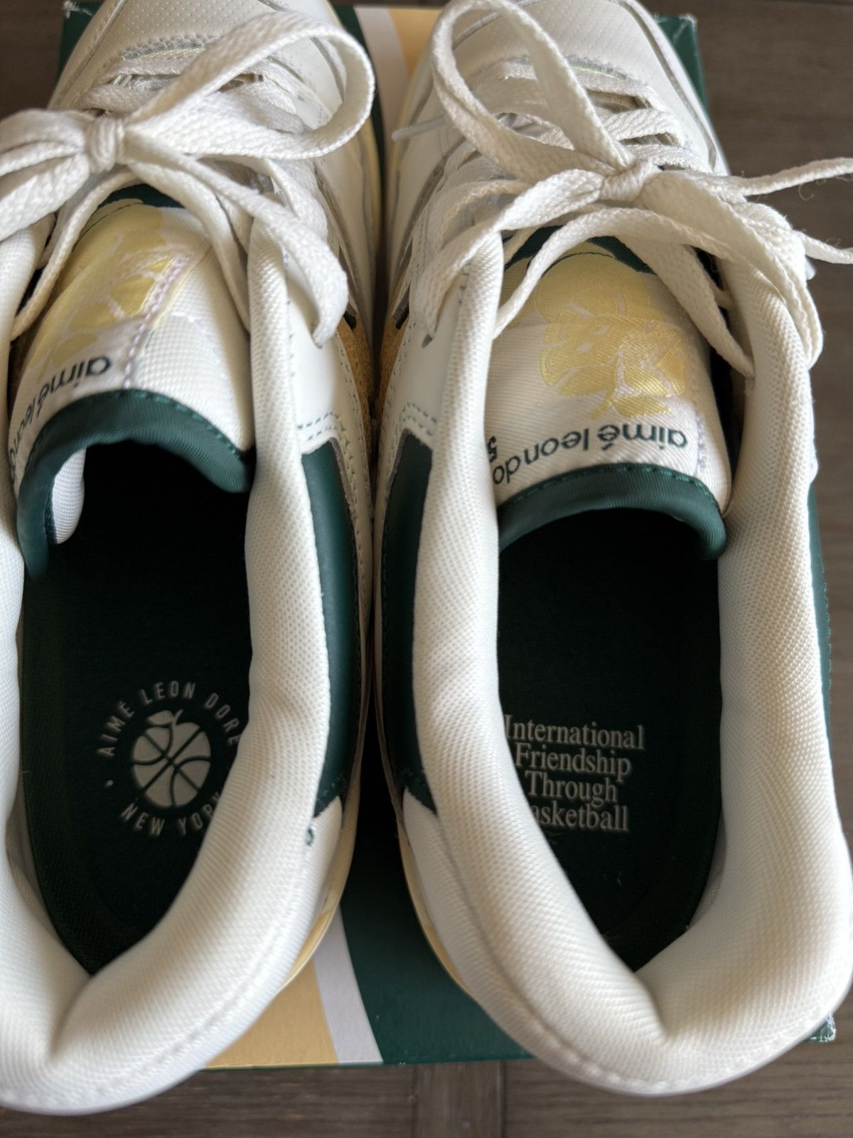 Aime Leon Dore × New Balance Aimé Leon Dore x 550 'Green Yellow' size 11 Size US 11 / EU 44 - 5 Thumbnail