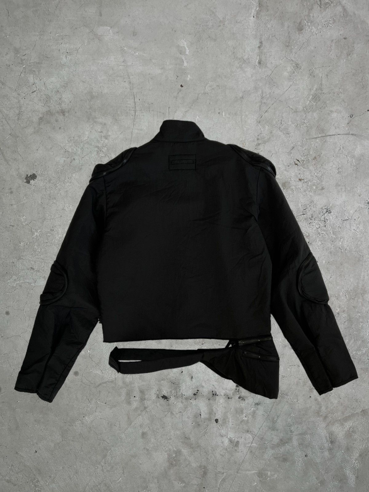 Jean Paul Gaultier SS/03 Jean Paul Gaultier Cyber 3DCargo Moto Jacket Size US M / EU 48-50 / 2 - 2 Thumbnail