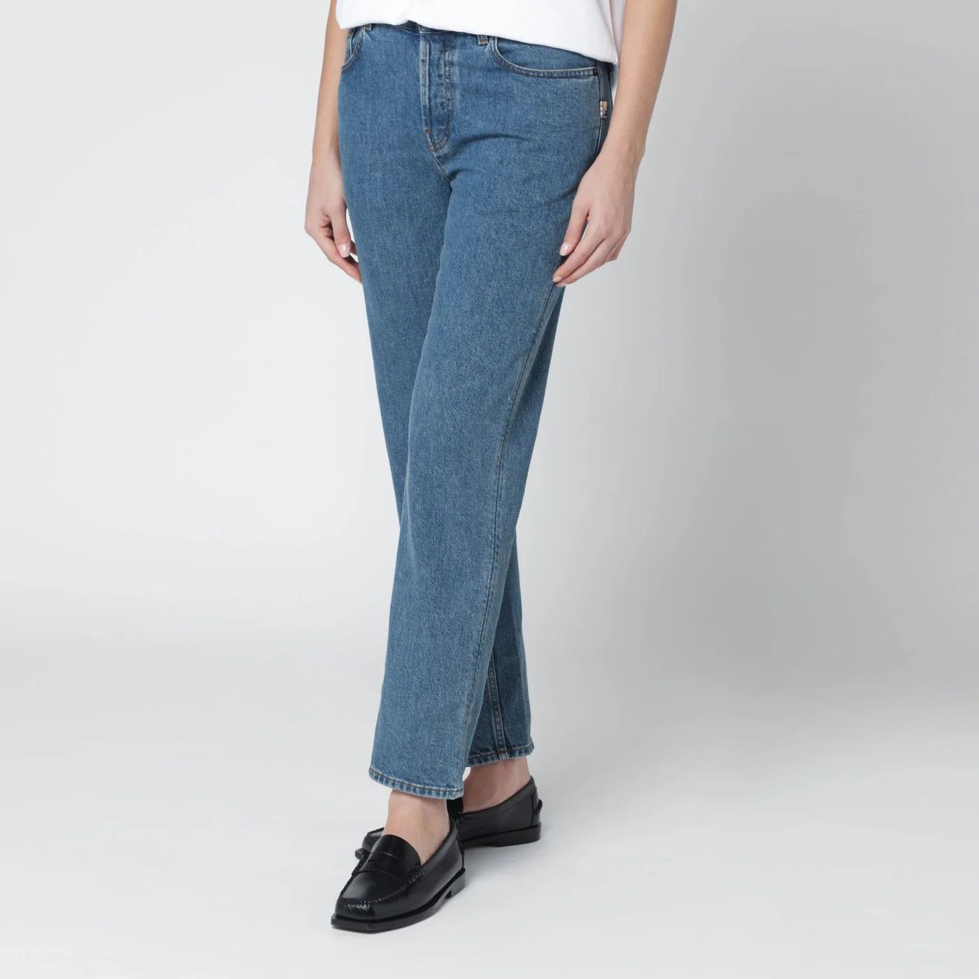 Burberry o1d2blof0426 Regular Fit Jeans in Blue Size 27" / US 4 / IT 40 - 3 Thumbnail