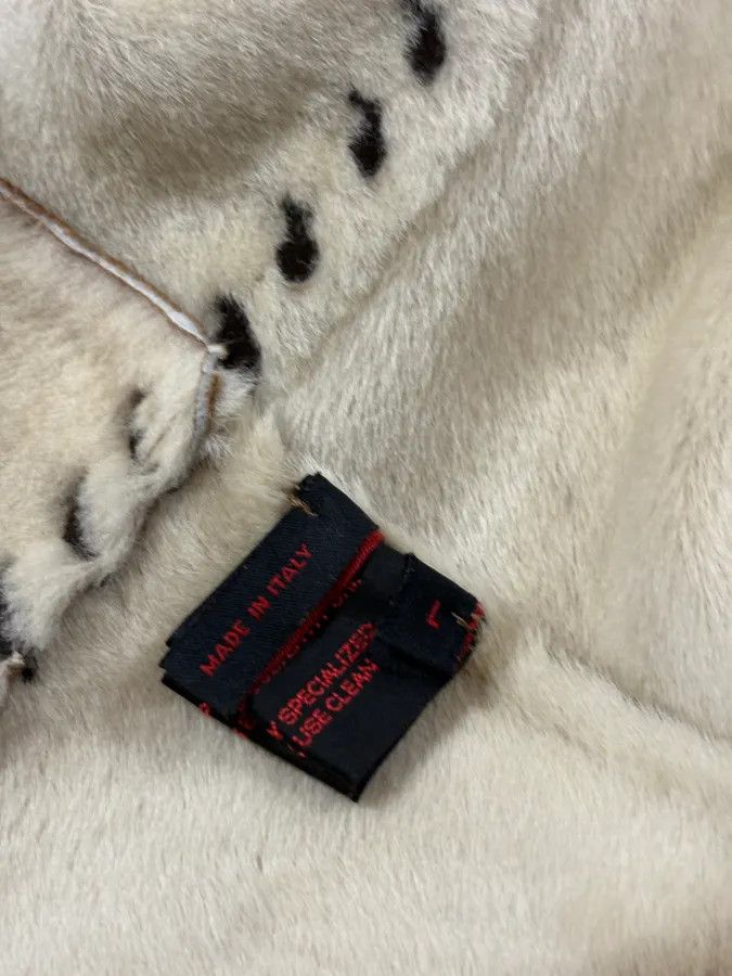 Roberto Cavalli 2000s Roberto Cavalli Brown Shearling Asymmetrical Leather Jacket Size US M / EU 48-50 / 2 - 9 Thumbnail