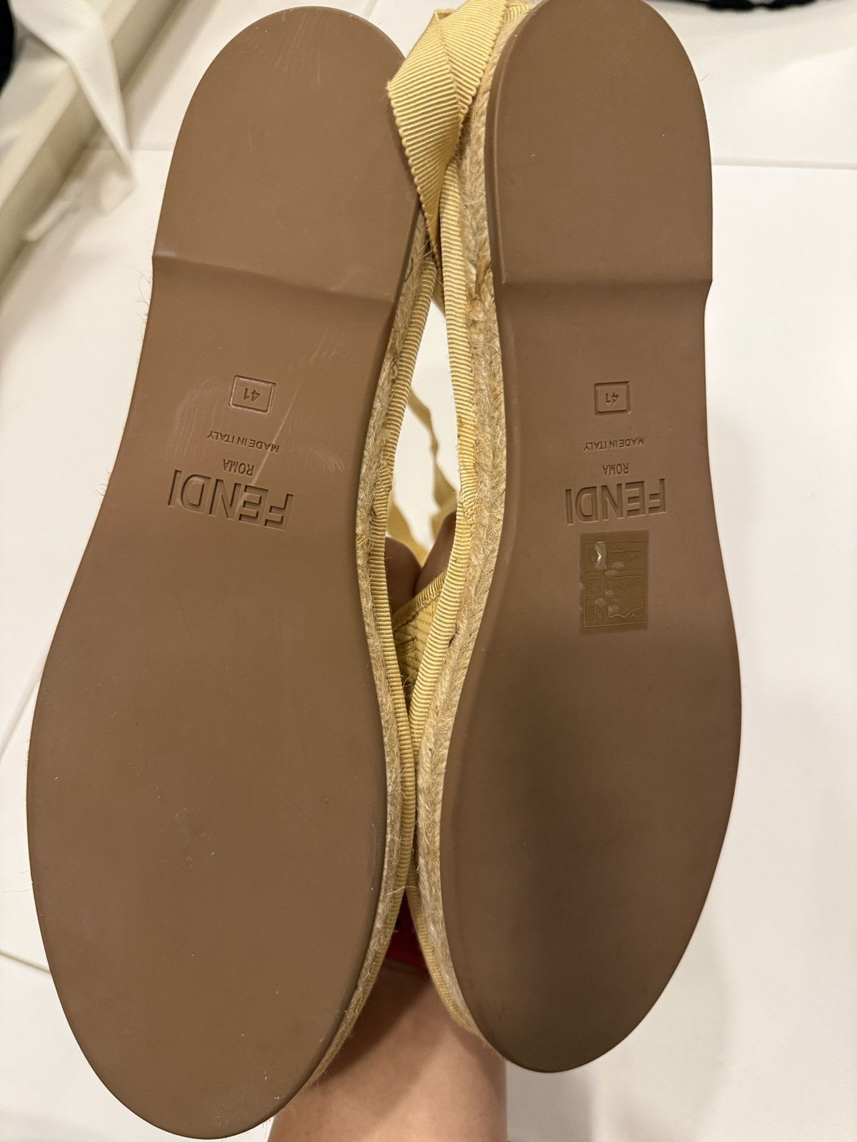 Fendi Valentino Espadrilles Size US 11 / IT 41 - 3 Thumbnail