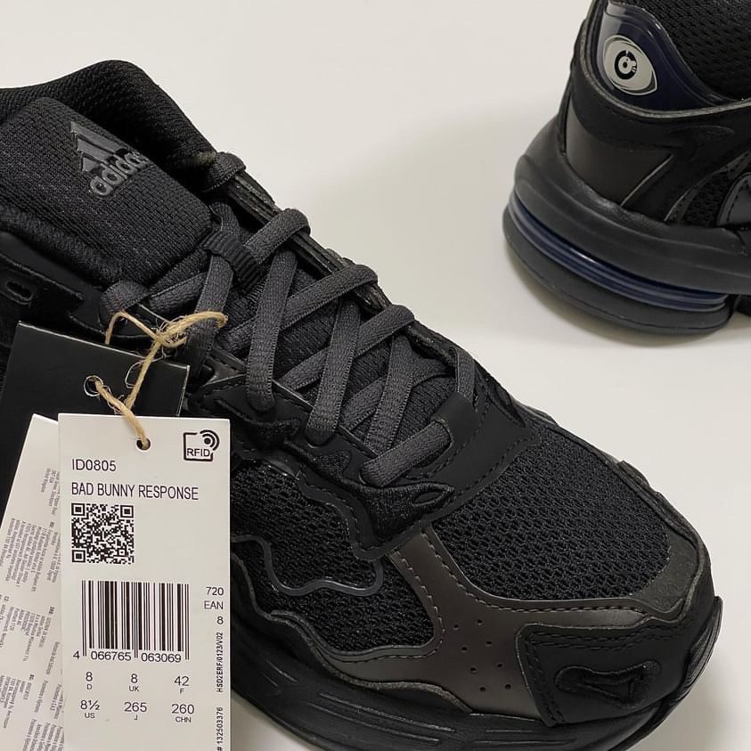 Adidas Adidas x Bad Bunny Responce CL Black Blokecore 8.5US Size US 8.5 / EU 41-42 - 5 Thumbnail