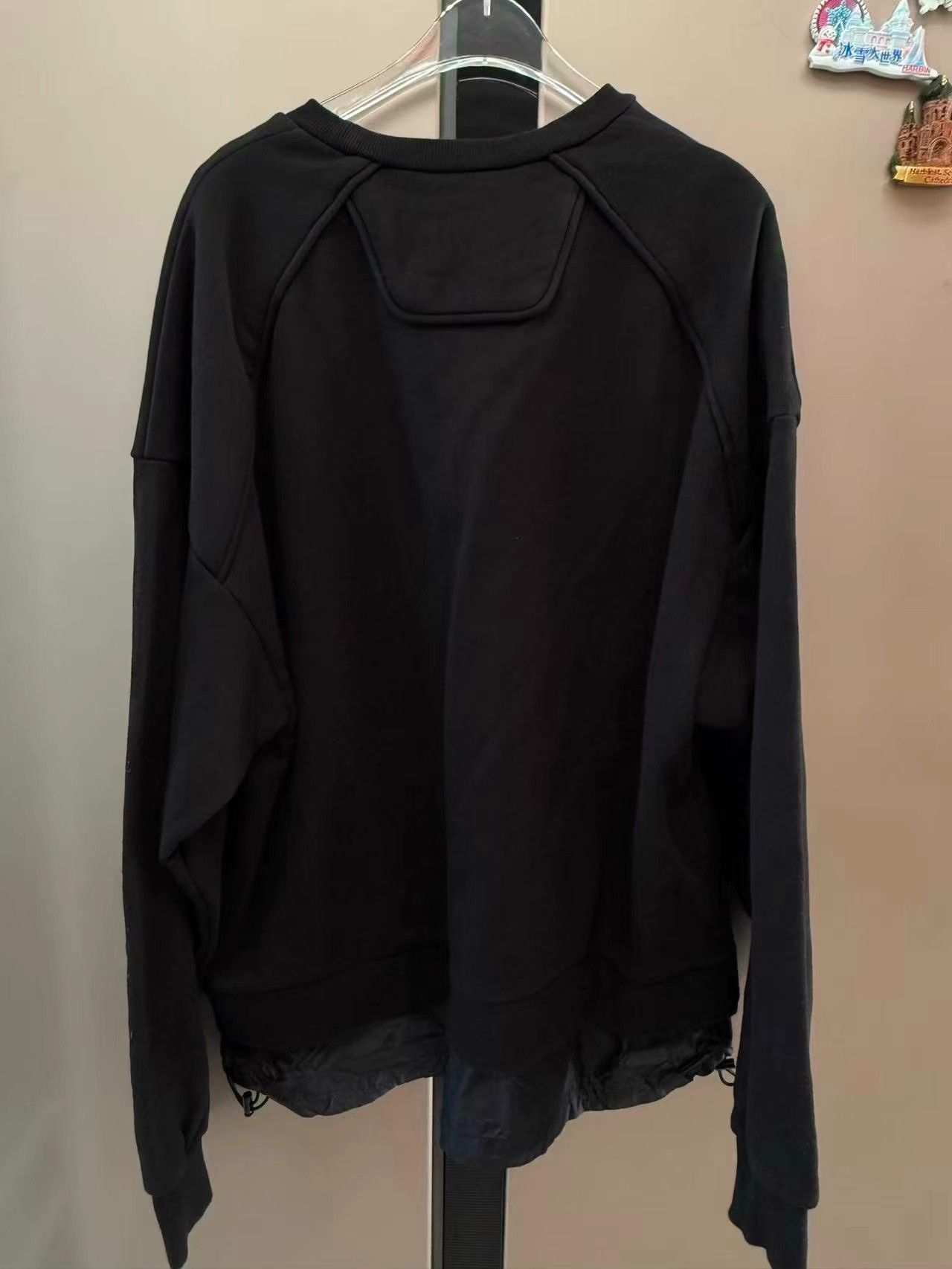 Juun.J Juun.J Black Layered Sweatshirt K31 Size US S / EU 44-46 / 1 - 2 Thumbnail