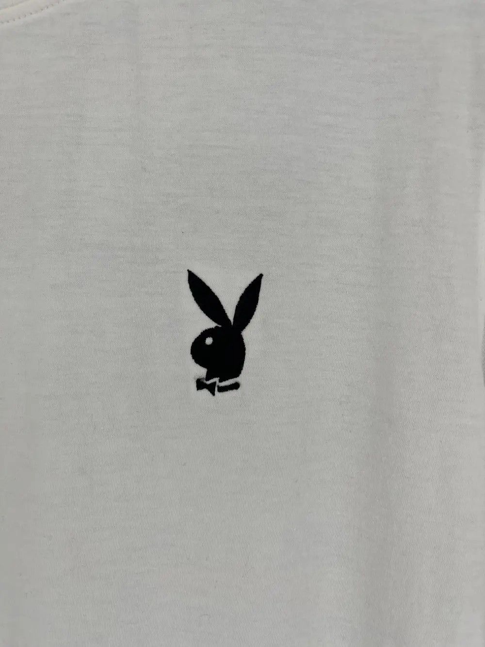 Playboy VINTAGE PLAY BOY V NECK BOX MAN 👨 LOGO TEE Size US M / EU 48-50 / 2 - 6 Thumbnail