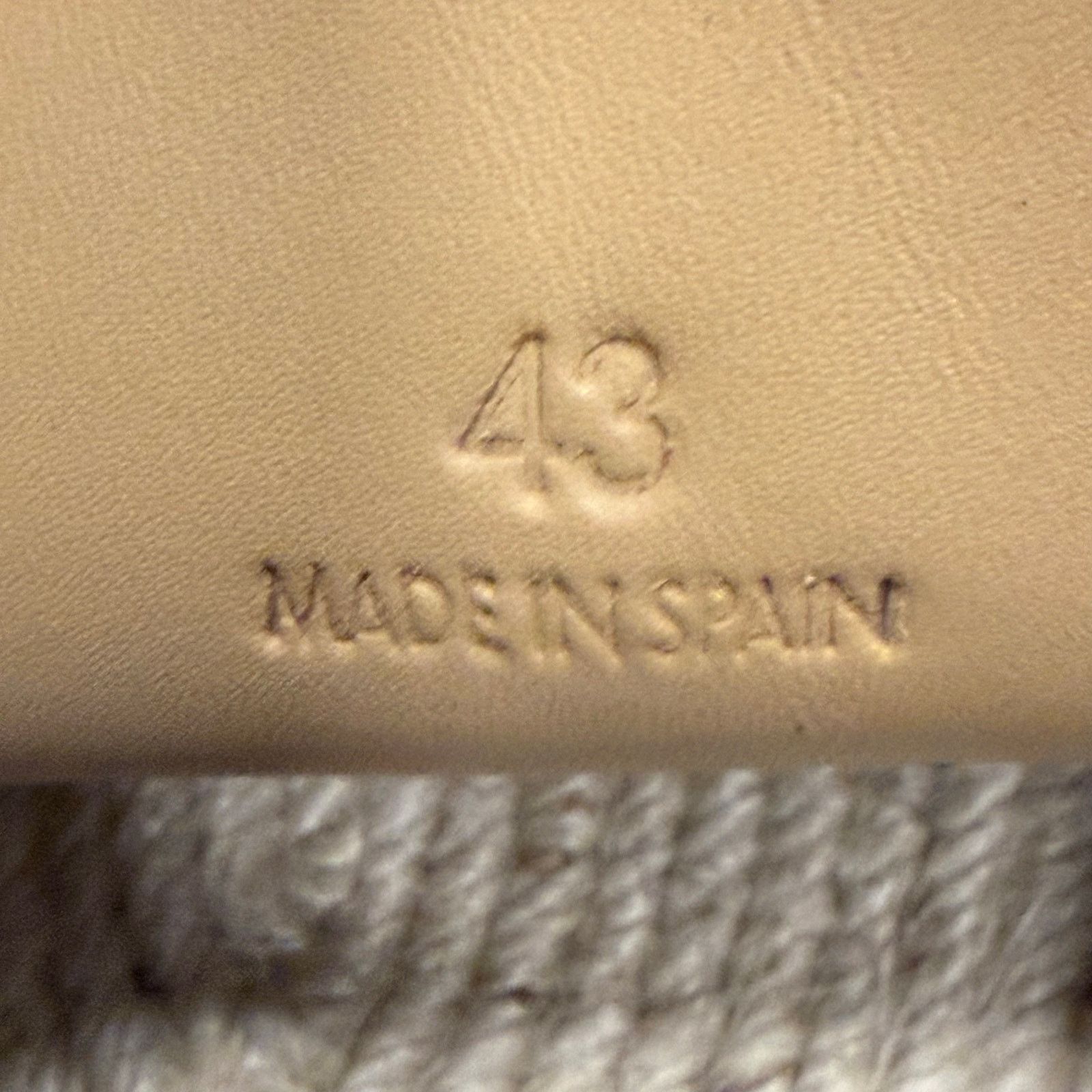 JW Anderson NIB JW Anderson Taupe Loafer Mule Espadrilles | US 43 UNISEX Size US 10 / EU 43 - 11 Thumbnail
