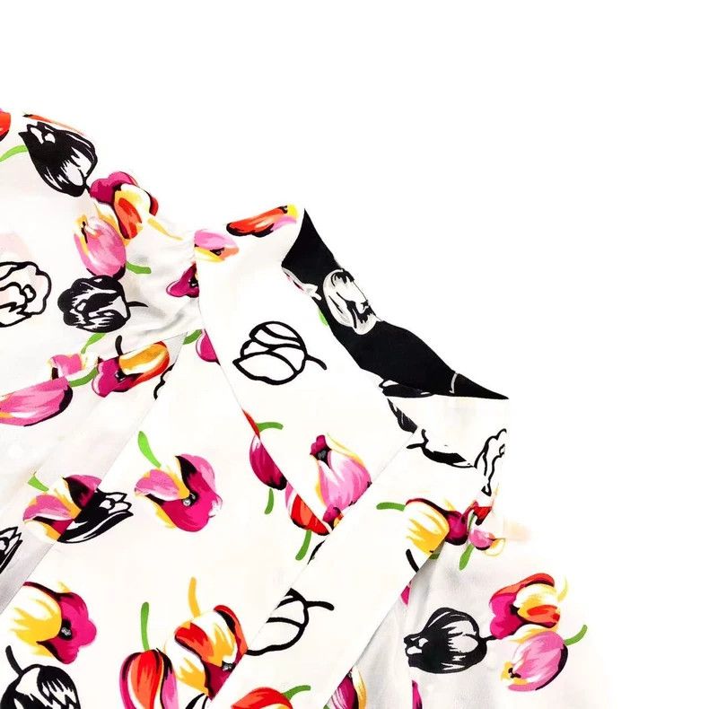 Louis Vuitton Louis Vuitton Mulberry silk printed silk show dress Size XS / US 0-2 / IT 36-38 - 3 Thumbnail