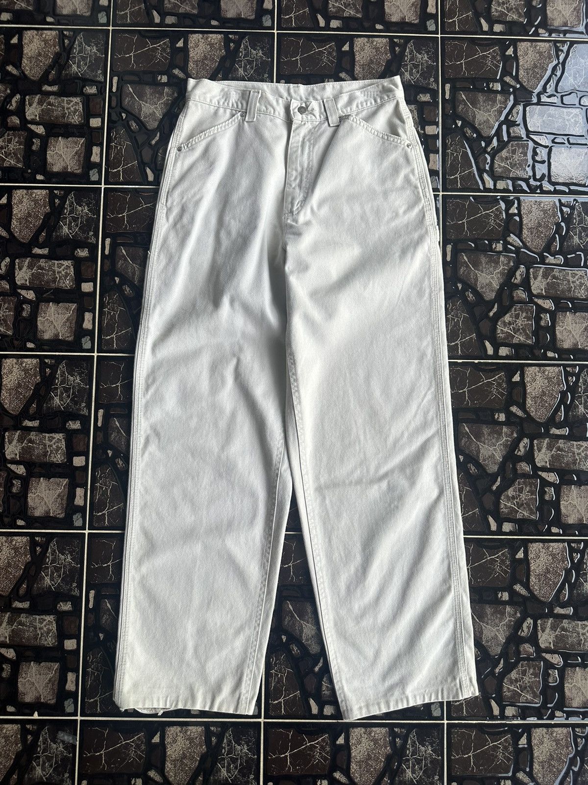 Lee × Vintage Vintage Lee Rivets Usa Baggy Carpenter Pant D151 Size US 30 / EU 46 - 1 Thumbnail