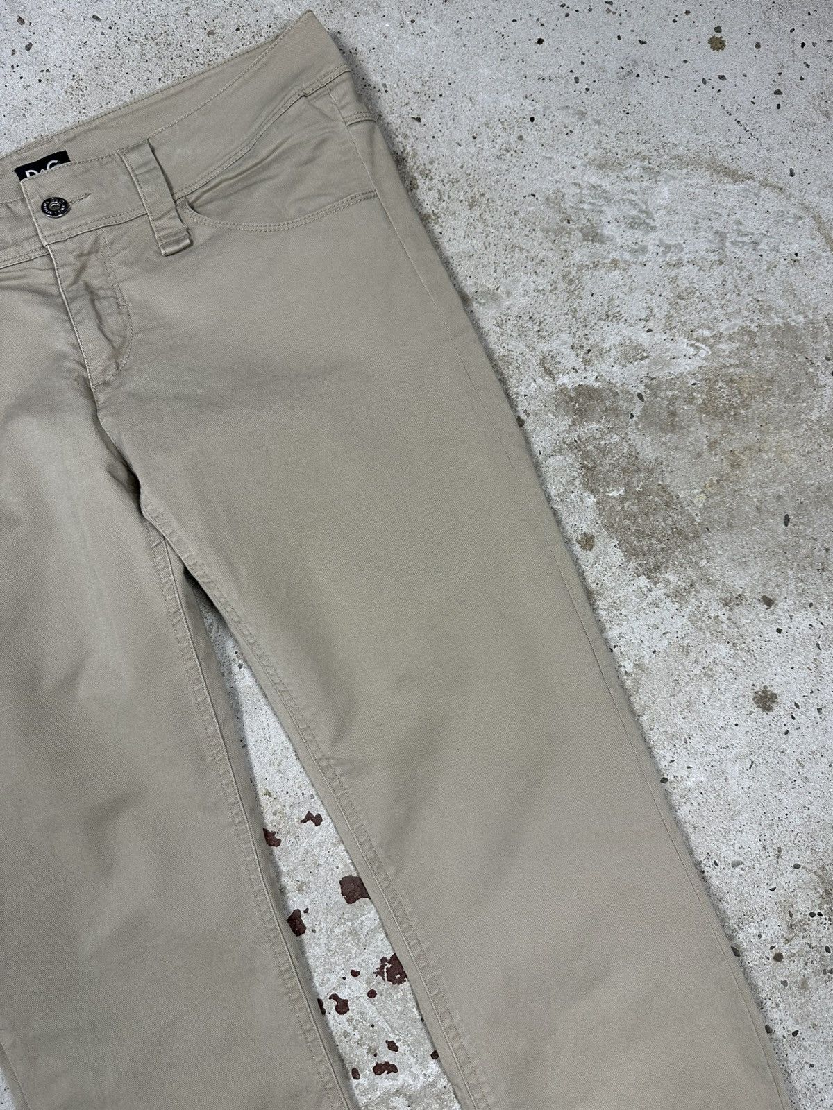 Dolce & Gabbana × Vintage Vintage Y2K Dolce & Gabbana Cool Boot Cut Low Waist Pants Size 30" / US 8 / IT 44 - 7 Thumbnail