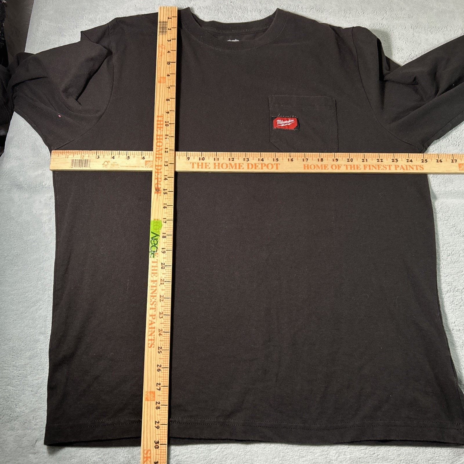 Carhartt Milwauke Long Sleeve Work Shirt Men XL Workskin Pocket Black Size US XL / EU 56 / 4 - 9 Thumbnail