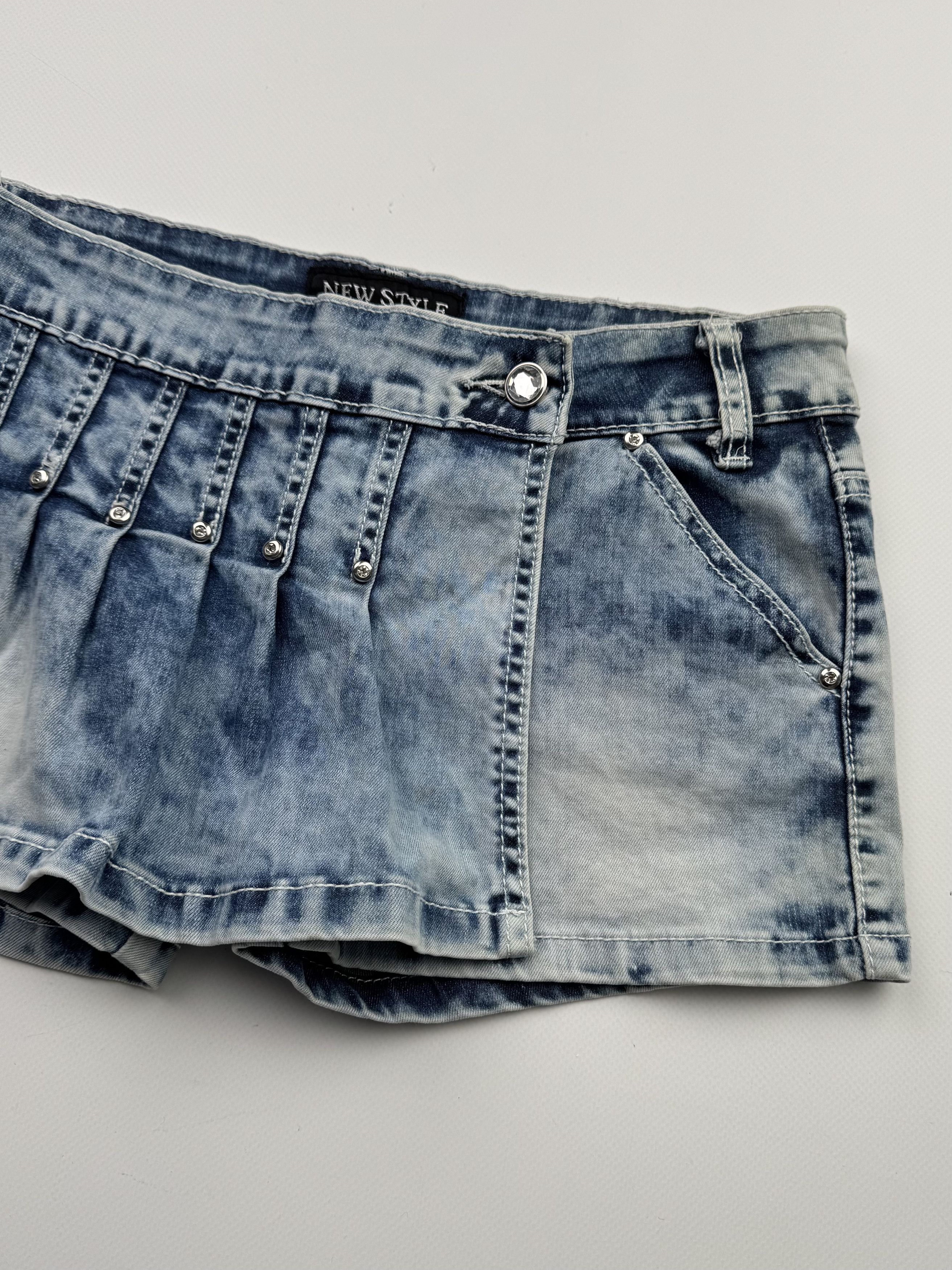 Japanese Brand Vintage Mini Shorts B322(V370)E2 Size 27" / US 4 / IT 40 - 3 Thumbnail