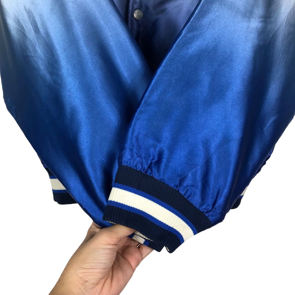 Japanese Brand 🔥Vintage Bomber Jacket Satin Sukajan Suntory Coffee Boss Size US M / EU 48-50 / 2 - 15 Thumbnail