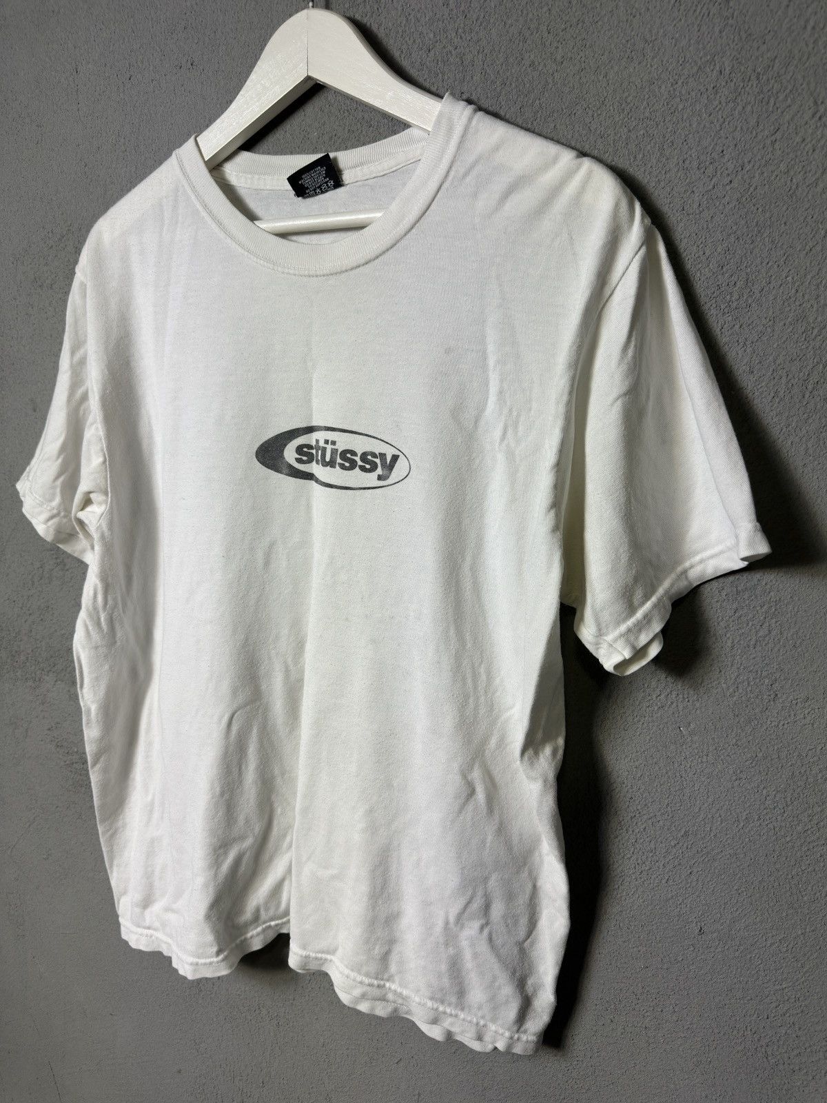 Stussy × Vintage Stussy Vintage Center Logo T-Shirt Size US M / EU 48-50 / 2 - 2 Thumbnail