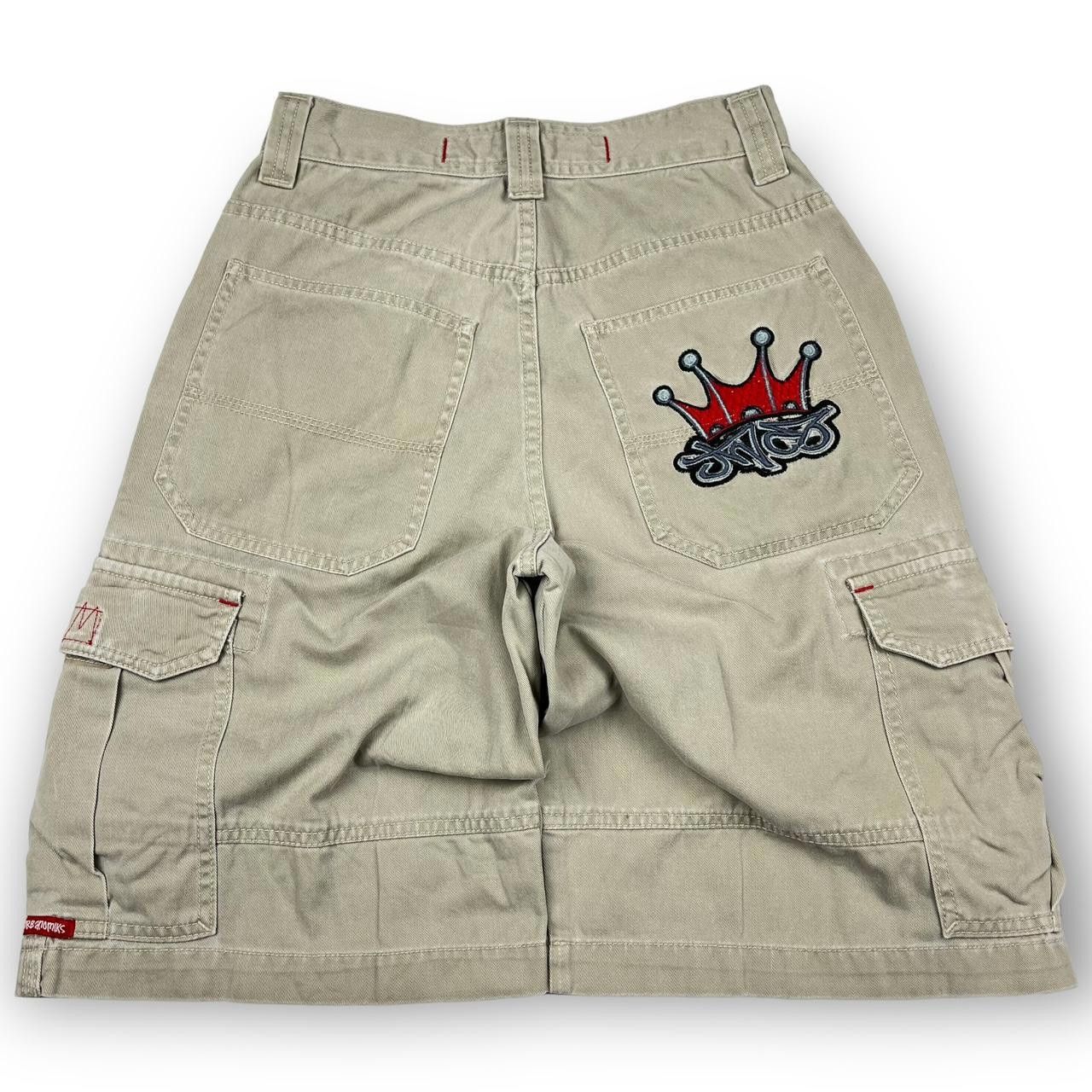 JNCO JNCO Men's Tan and Cream Shorts Size US 26 / EU 42 - 1 Thumbnail