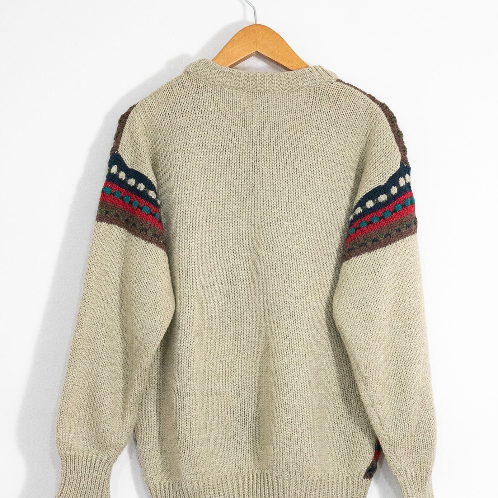 Vintage Vintage Fair Isle Pattern Acrylic Sweater Large - Abstract Size US L / EU 52-54 / 3 - 5 Thumbnail