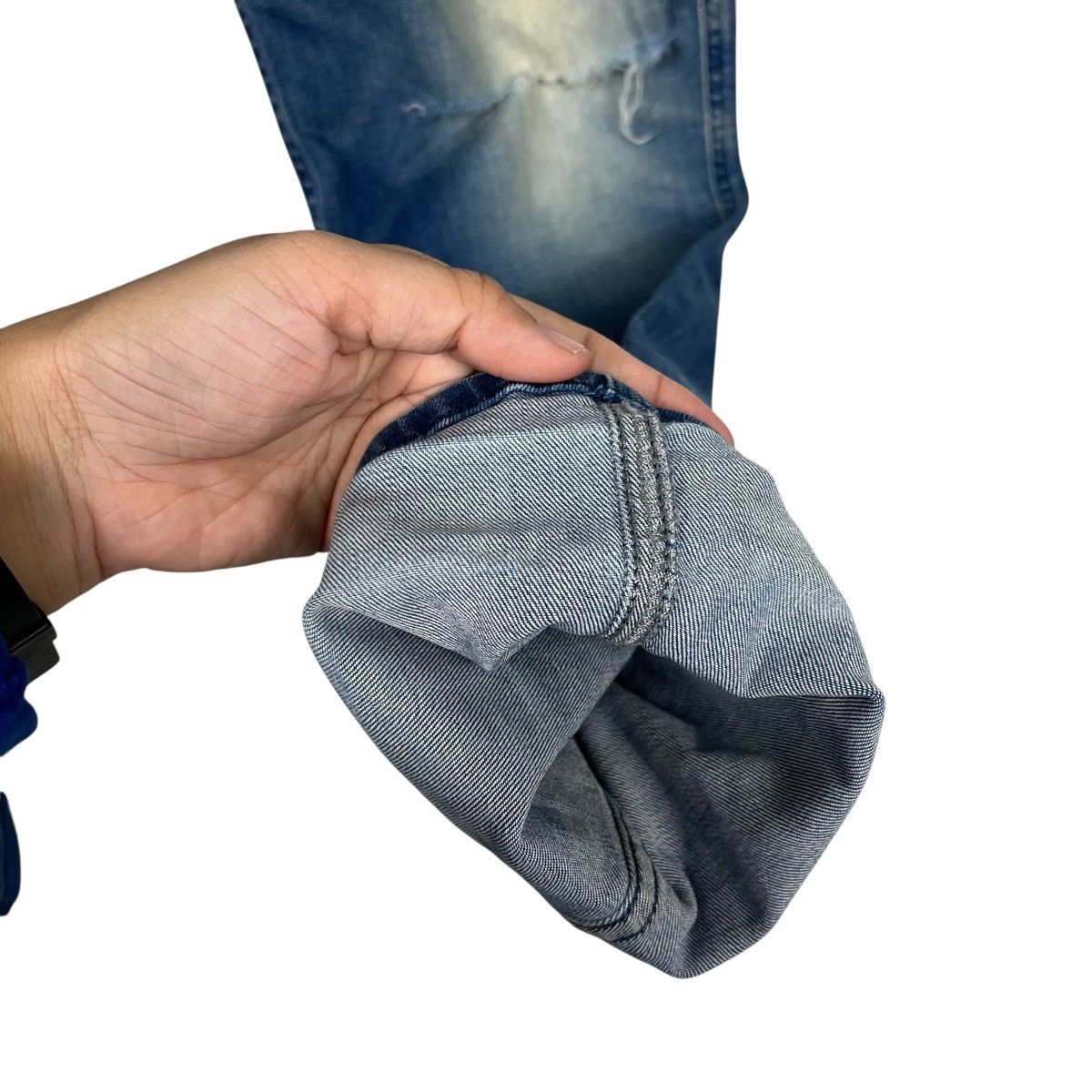 Replay Vintage Replay Distressed Denim Jeans Size US 32 / EU 48 - 12 Thumbnail