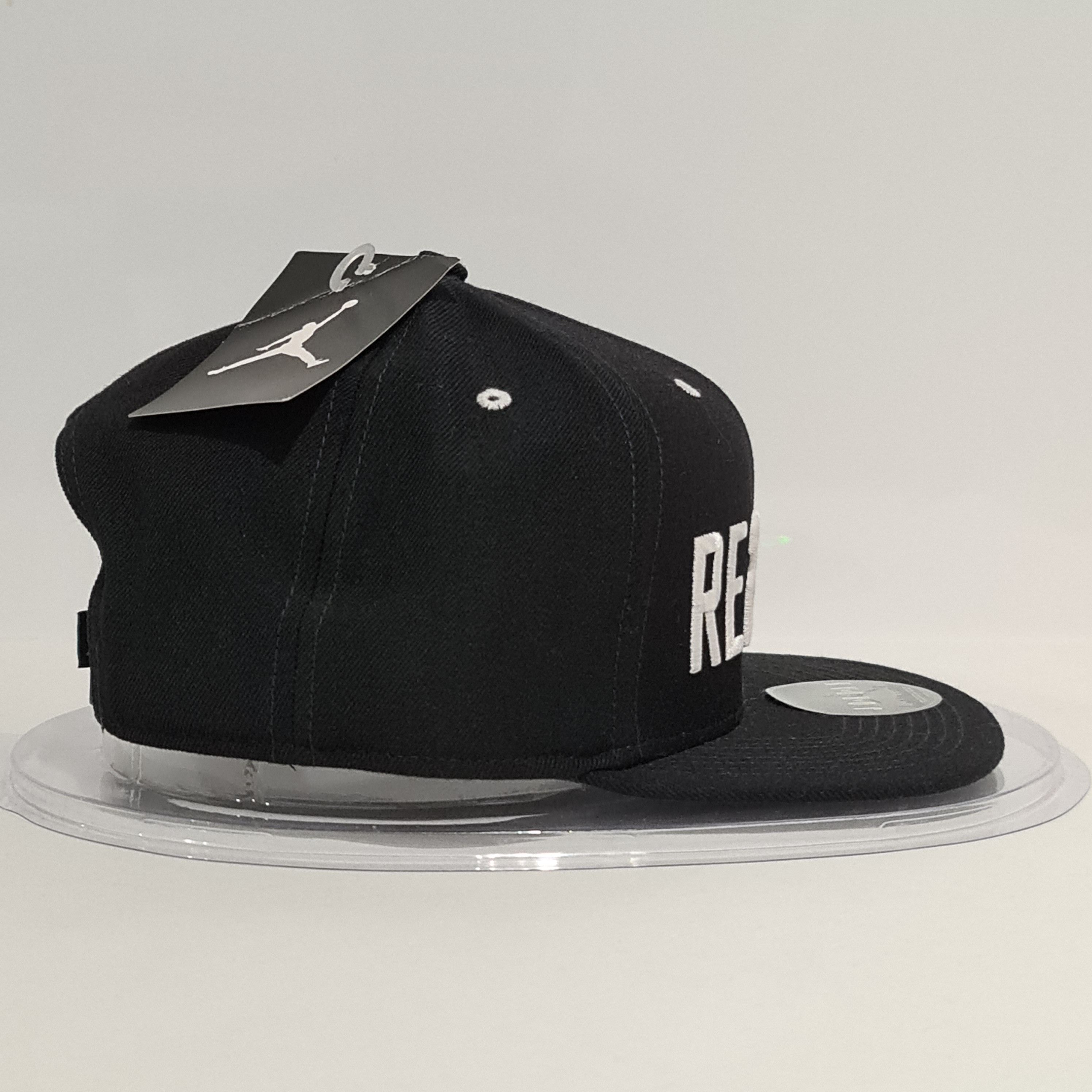 Jordan Brand Jordan Cap Snapback 'RE2PECT' Black/White Size ONE SIZE - 4 Thumbnail