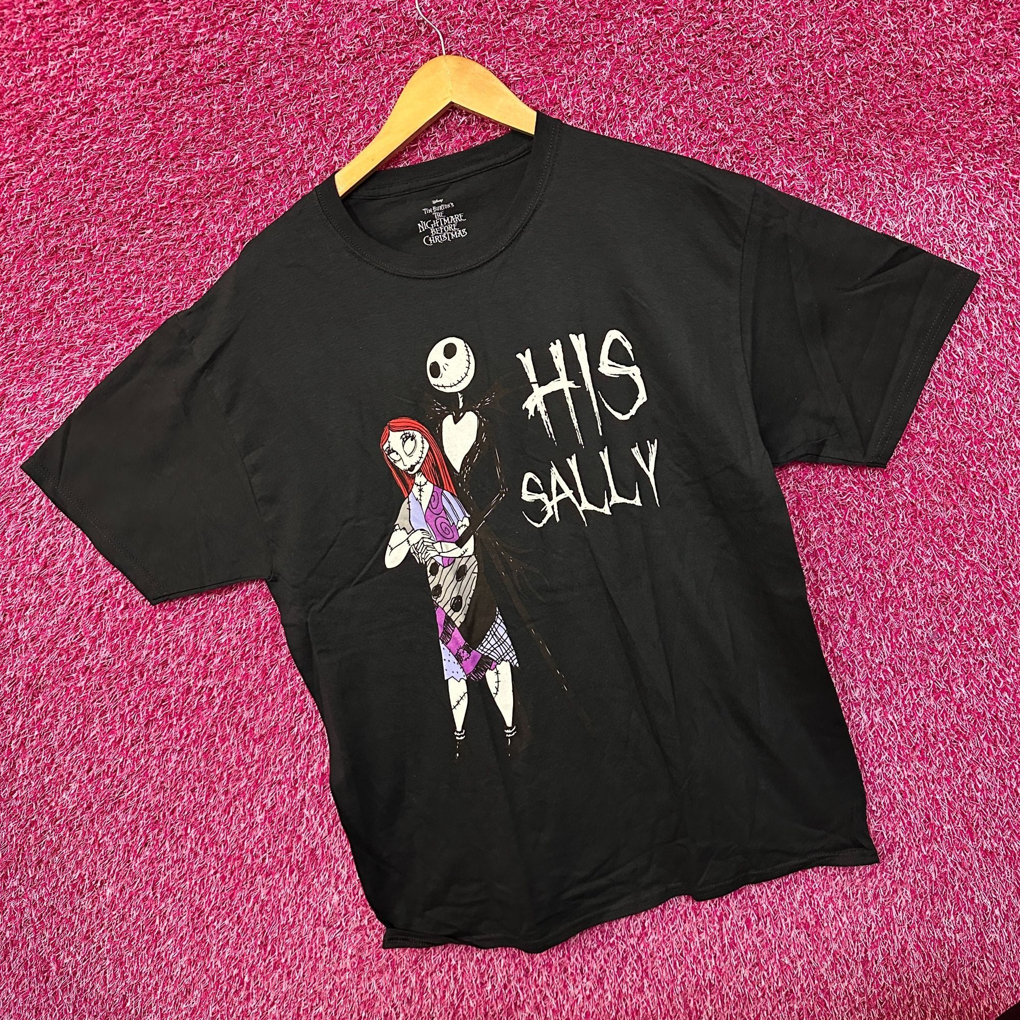 Disney Nightmare Before Christmas His Sally Disney Her Couple Tee L Size US L / EU 52-54 / 3 - 3 Thumbnail