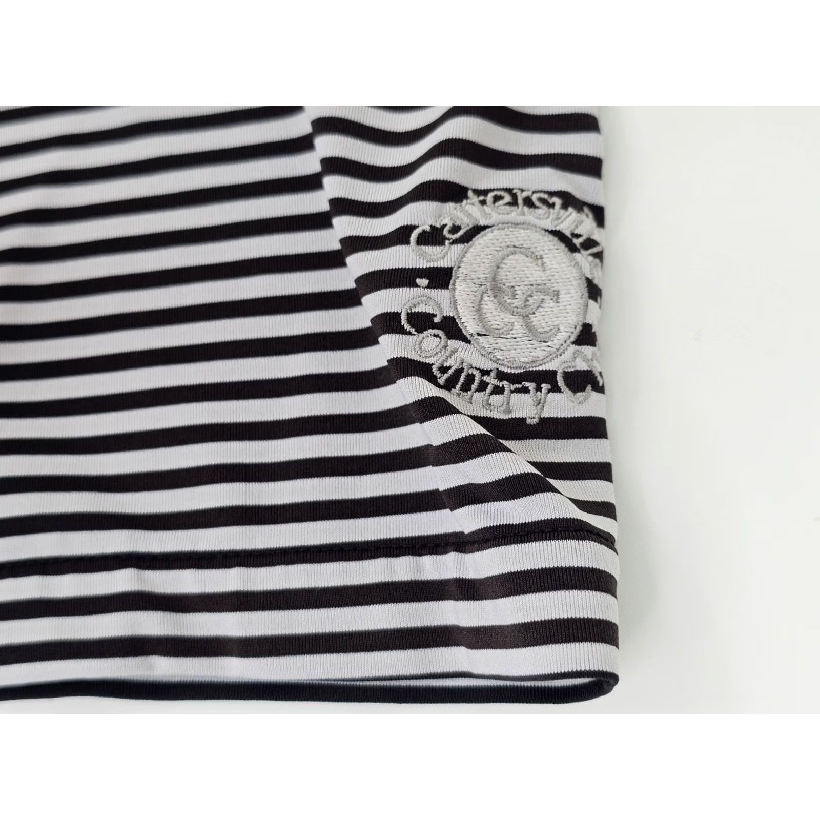 RLX Ralph Lauren RLX Ralph Lauren Polo Shirt Mens XL Black White Stripe Golf Moisture Wicking Performance Size US XL / EU 56 / 4 - 3 Thumbnail